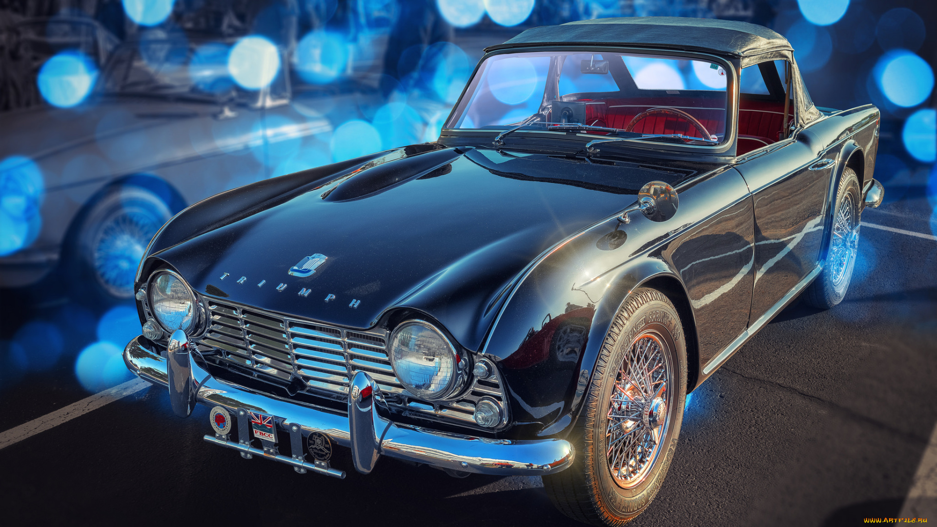 triumph, tr4, автомобили, triumph, спорткар