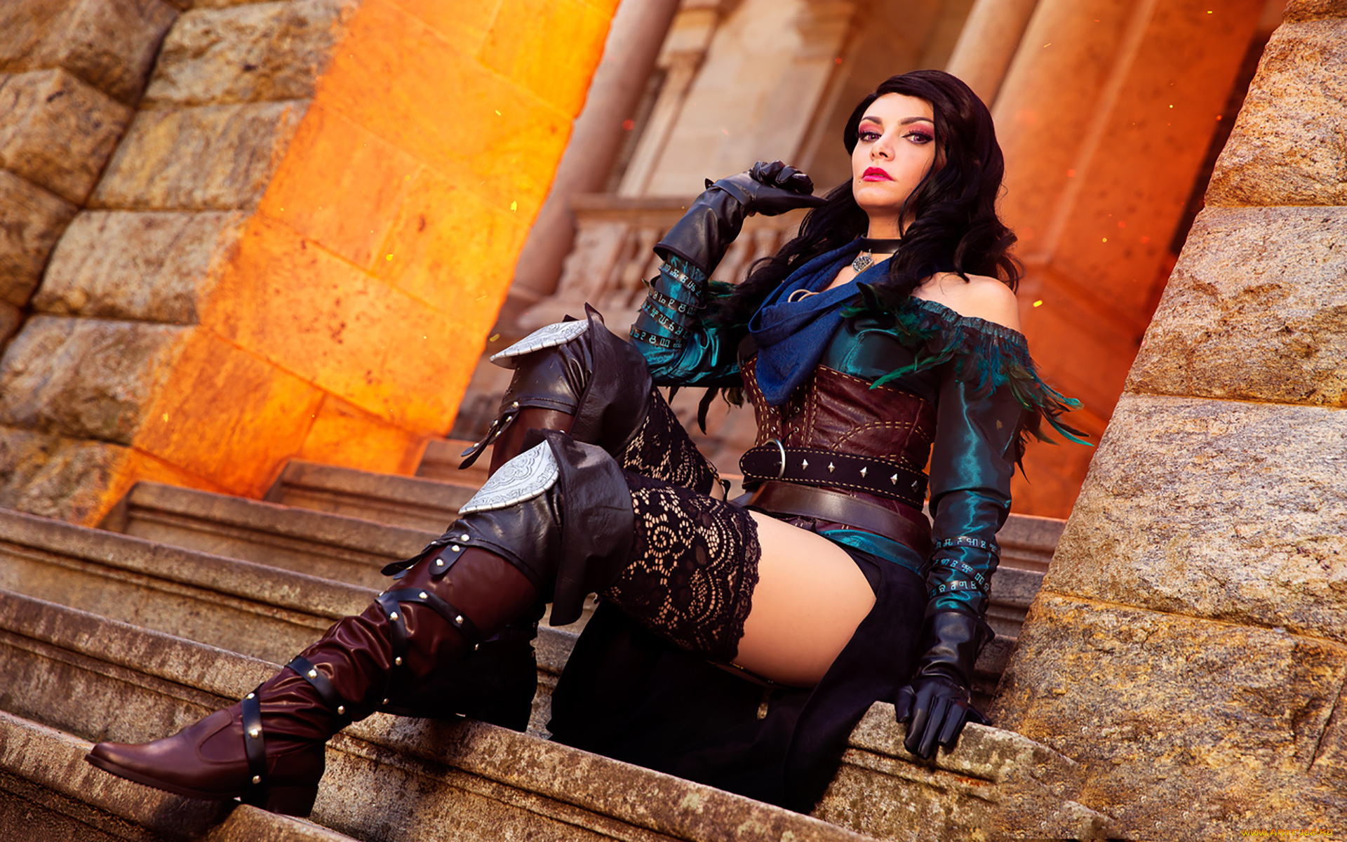 3д, графика, люди, , people, девушка, взгляд, фон