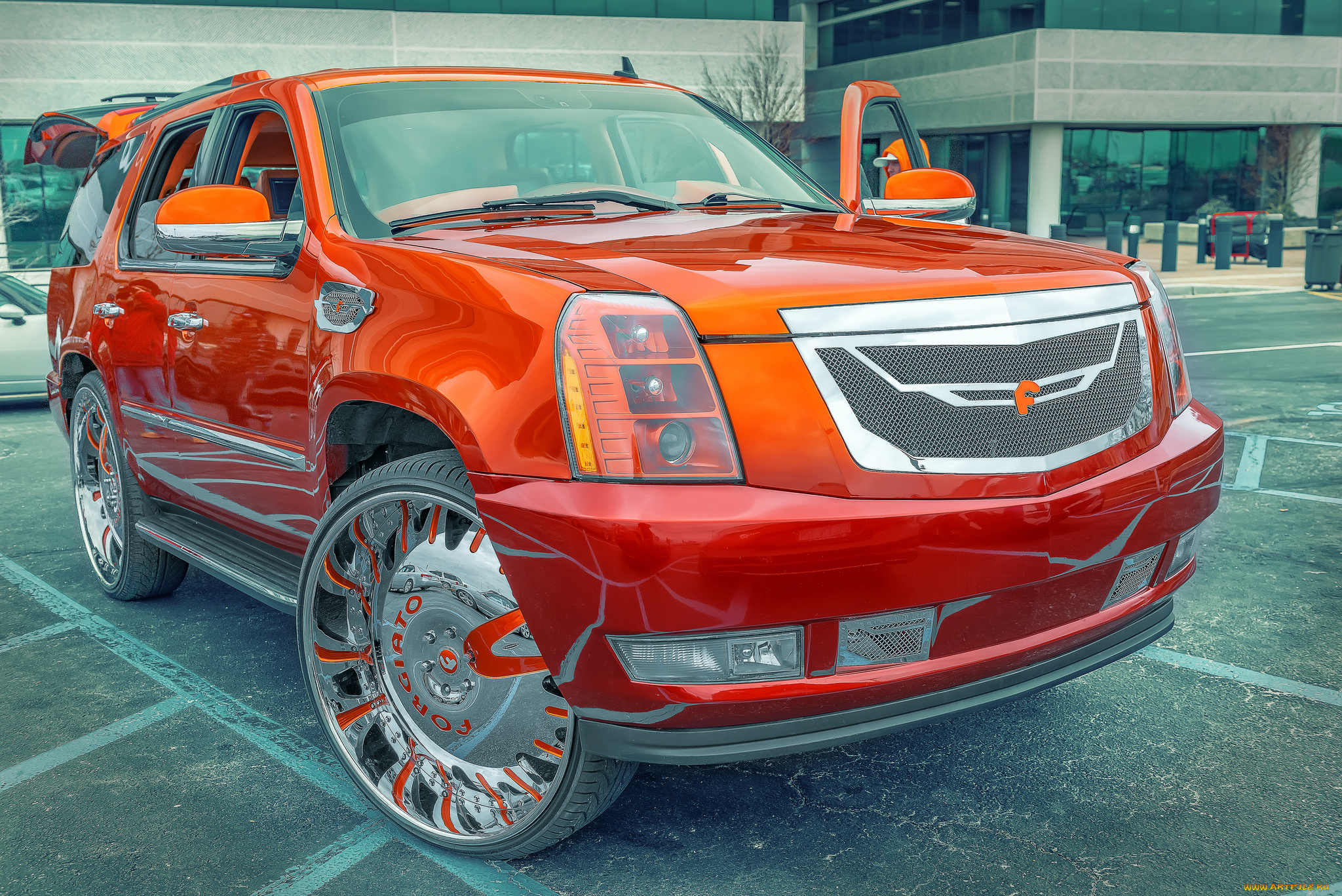 cadillac, escalade, donk, автомобили, cadillac, спорткар