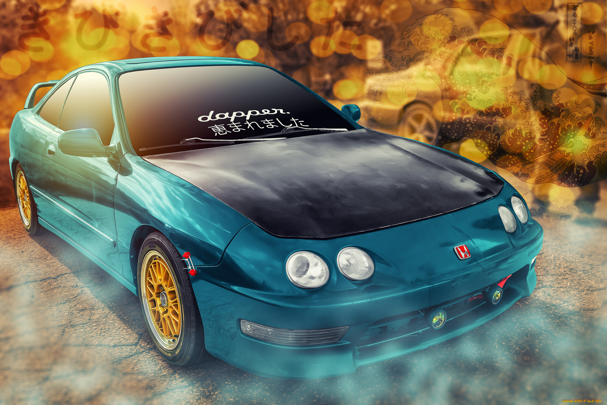 dapper, honda, integra, автомобили, honda, спорткар