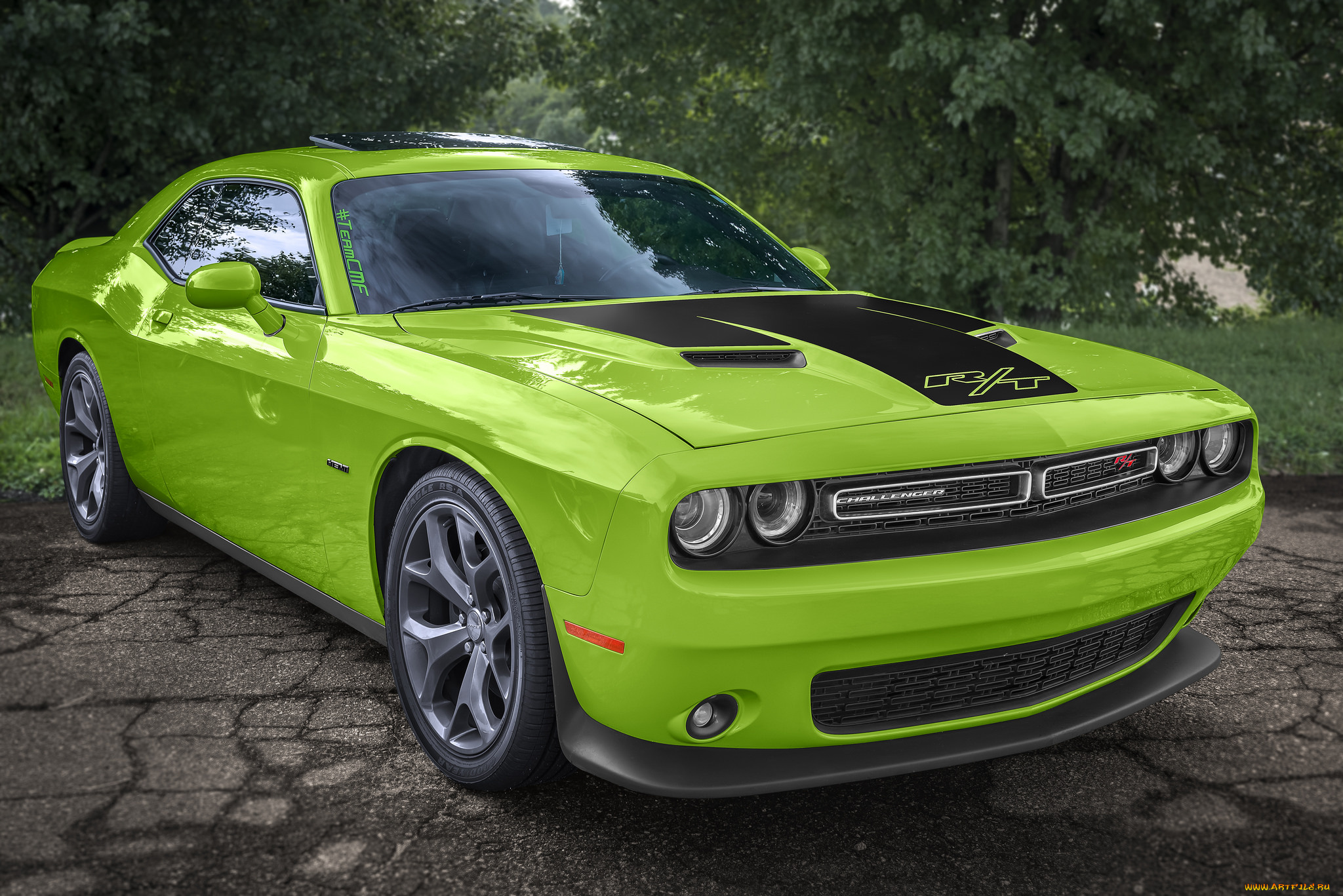 dodge, challenger, rt, автомобили, dodge, спорткар