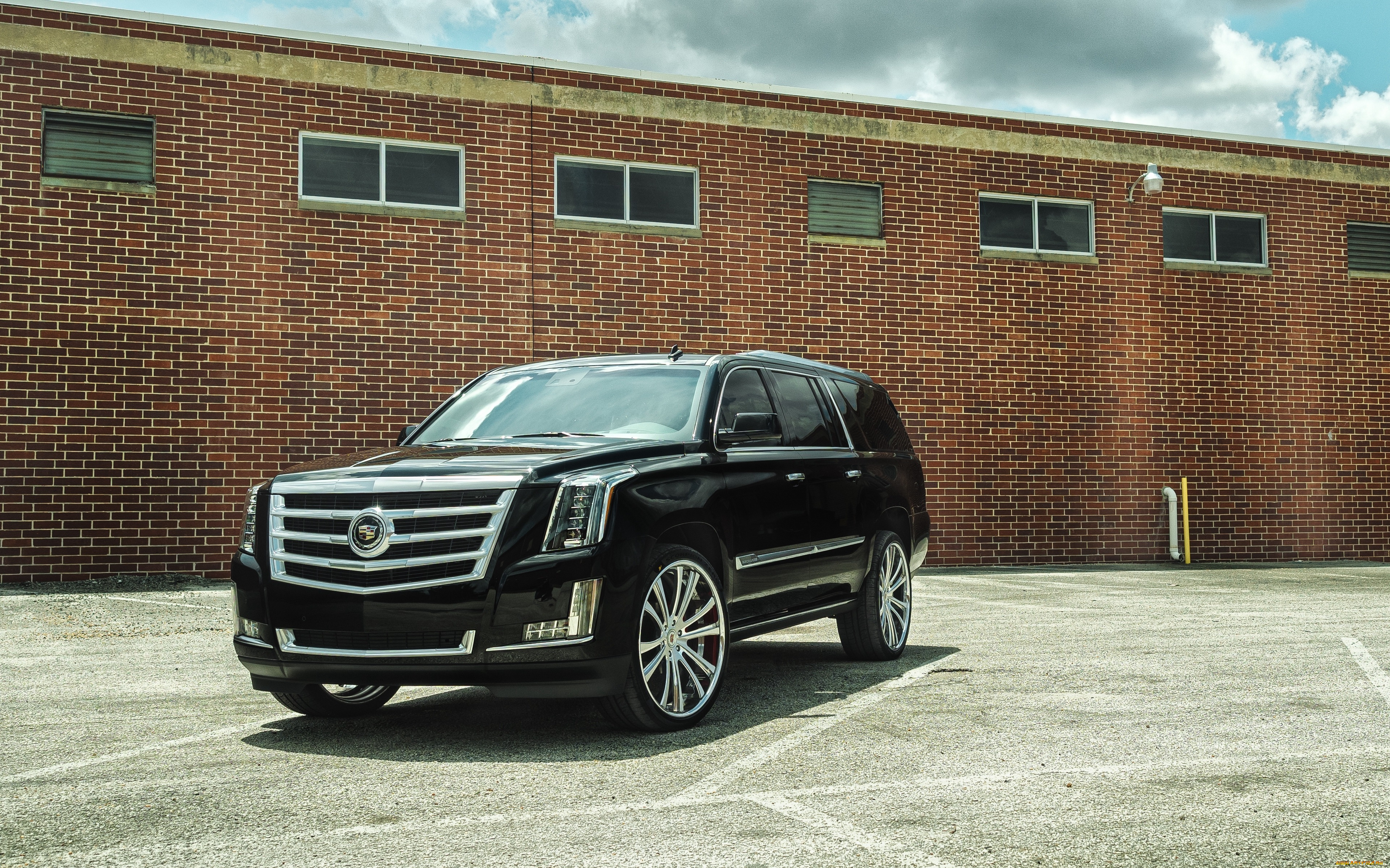 cadillac, escalade, автомобили, cadillac, кадиллак, escalade, джип, черный, эскалэйд