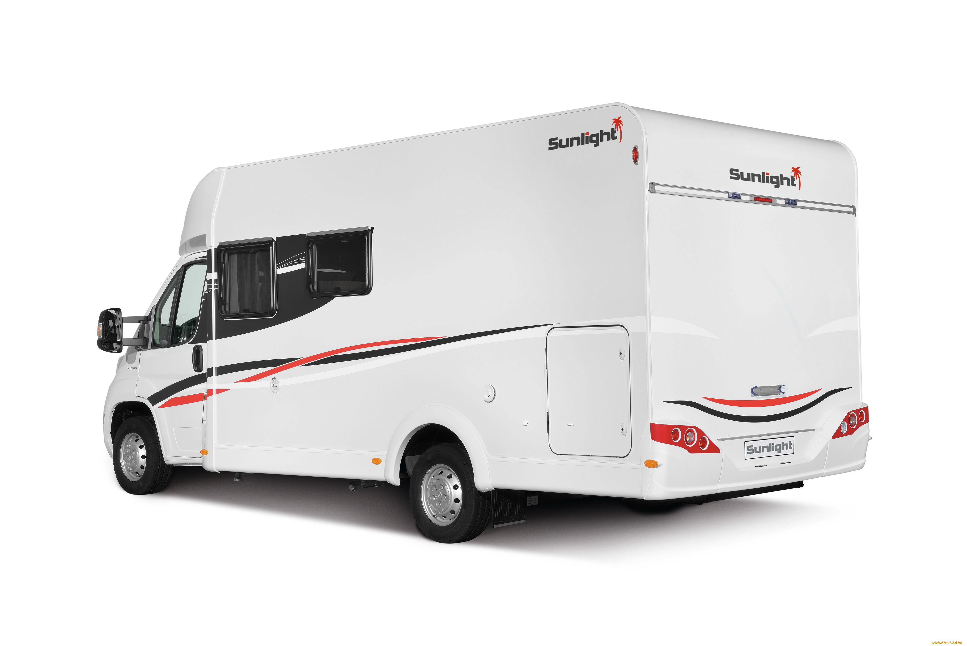 автомобили, дом, на, колёсах, sunlight