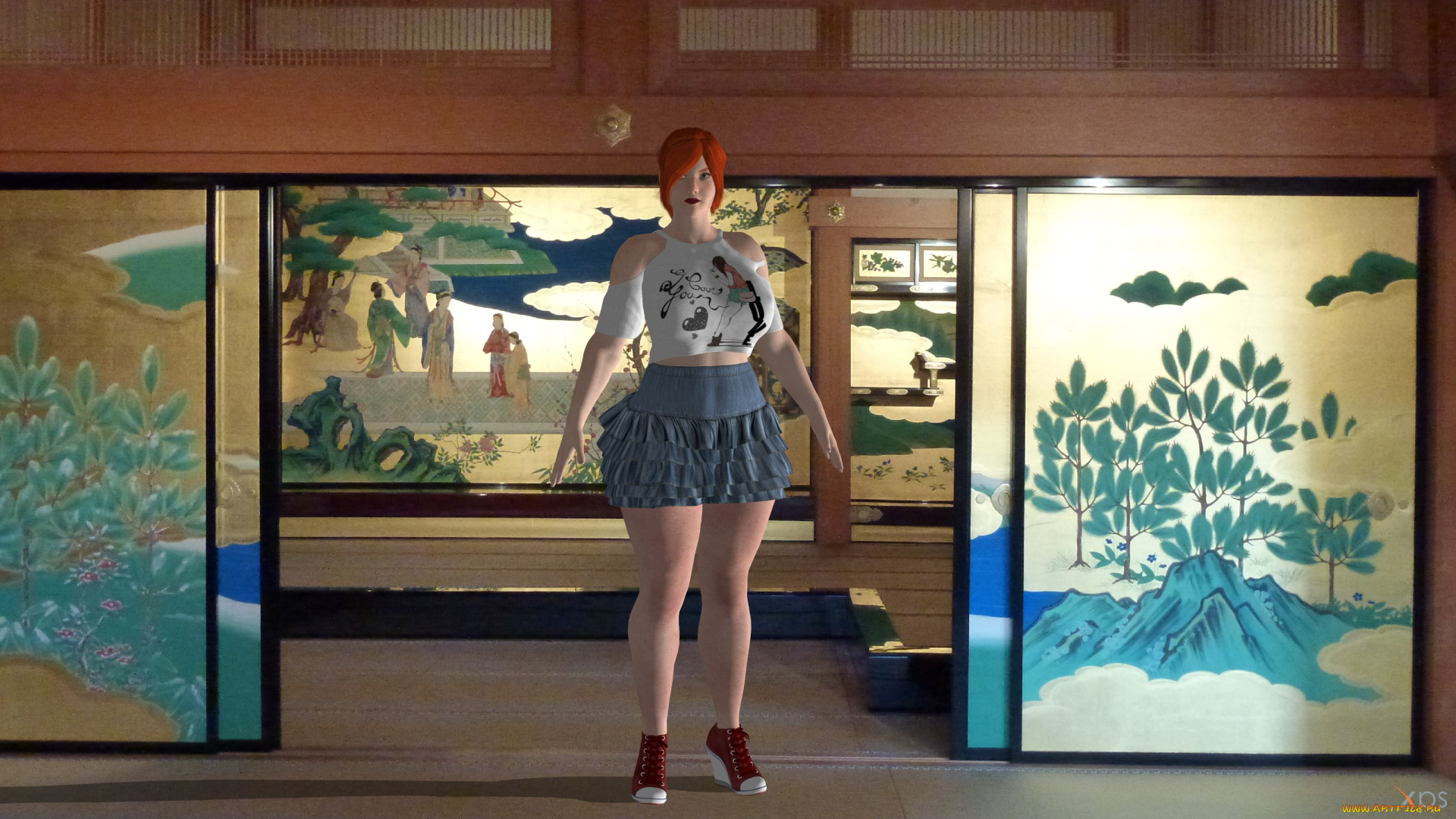 3д, графика, люди, , people, фон, взгляд, девушка