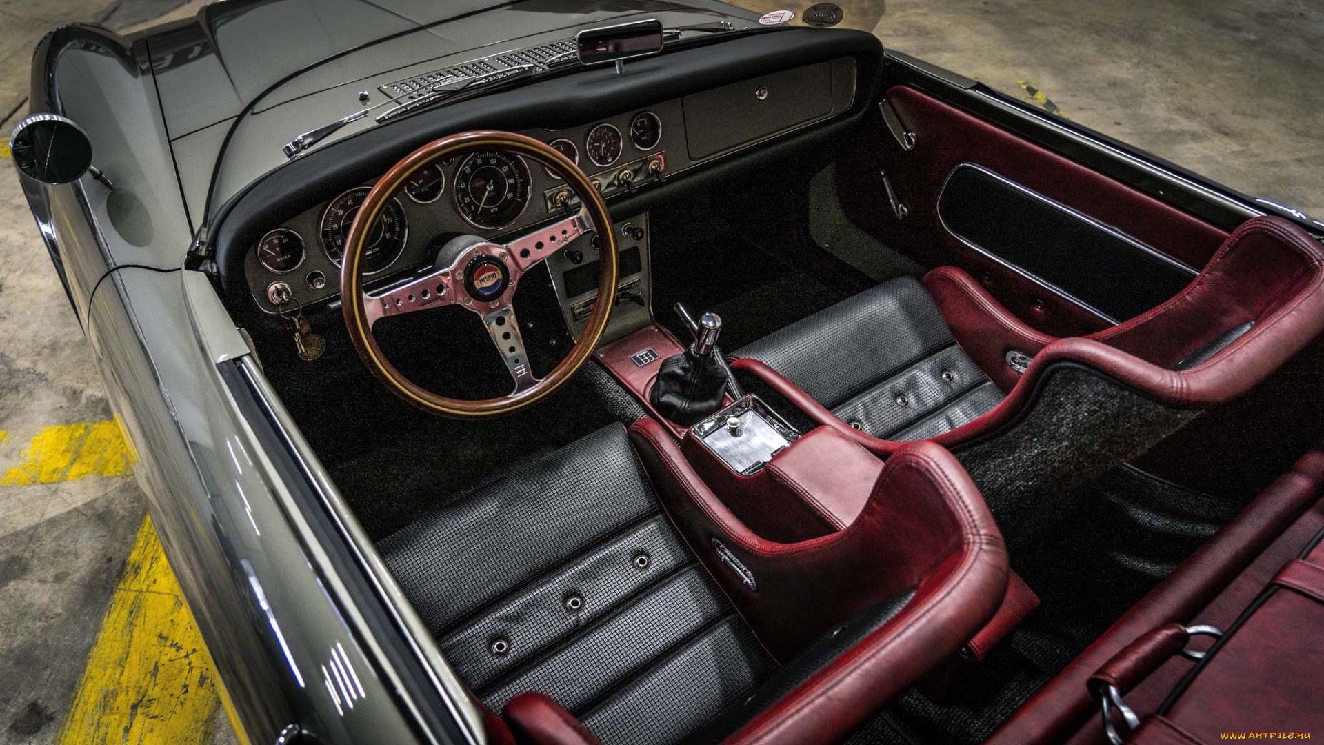 автомобили, интерьеры, datsun, custom, roadster