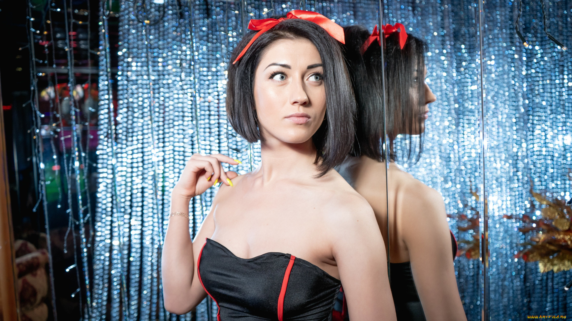 девушки, -, креатив, , косплей, golden, girls, ночной, клуб, модель