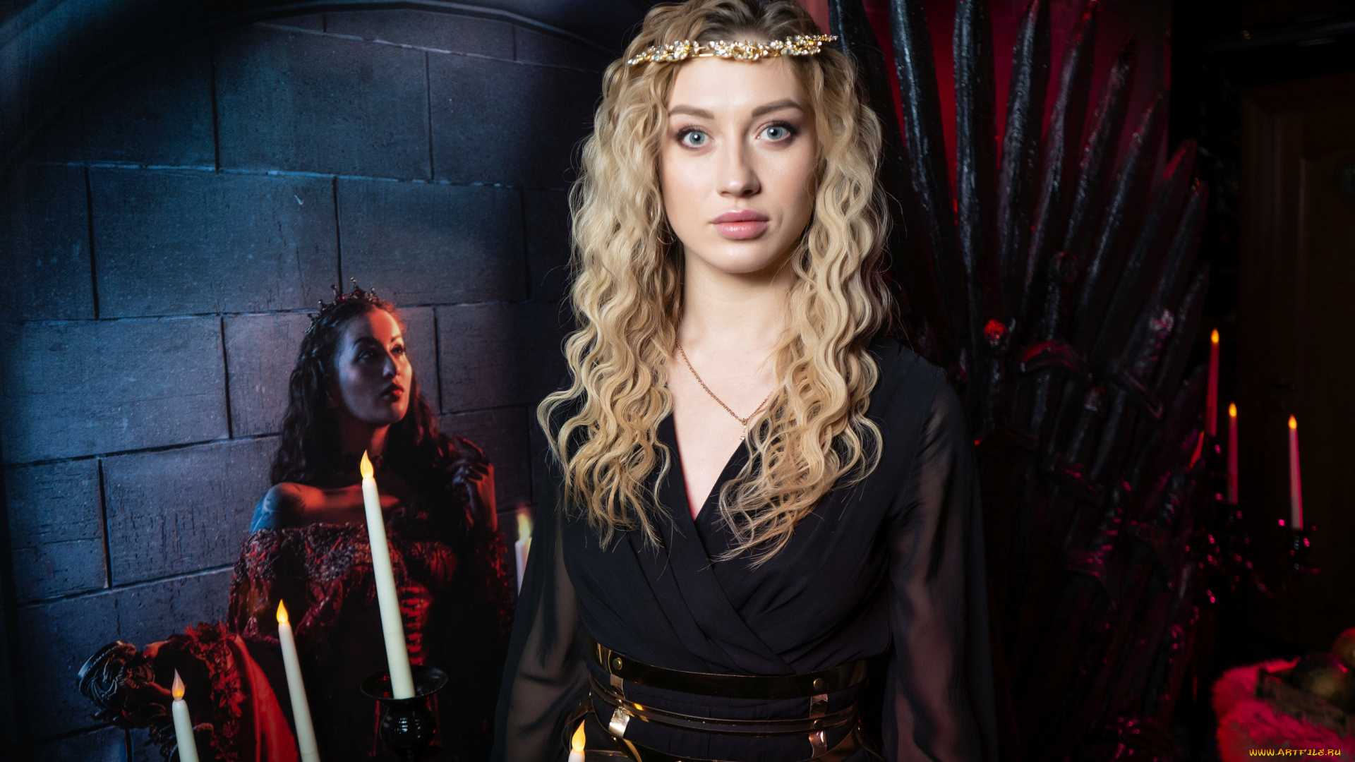 девушки, -, креатив, , косплей, golden, girls, ночной, клуб, модель