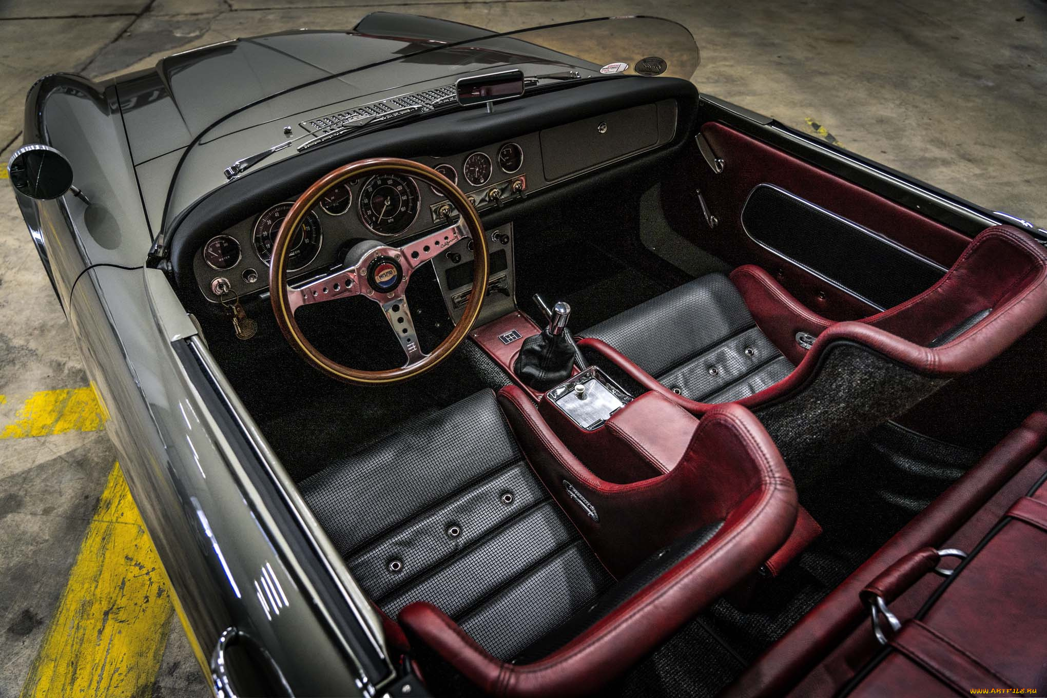 автомобили, интерьеры, datsun, custom, roadster