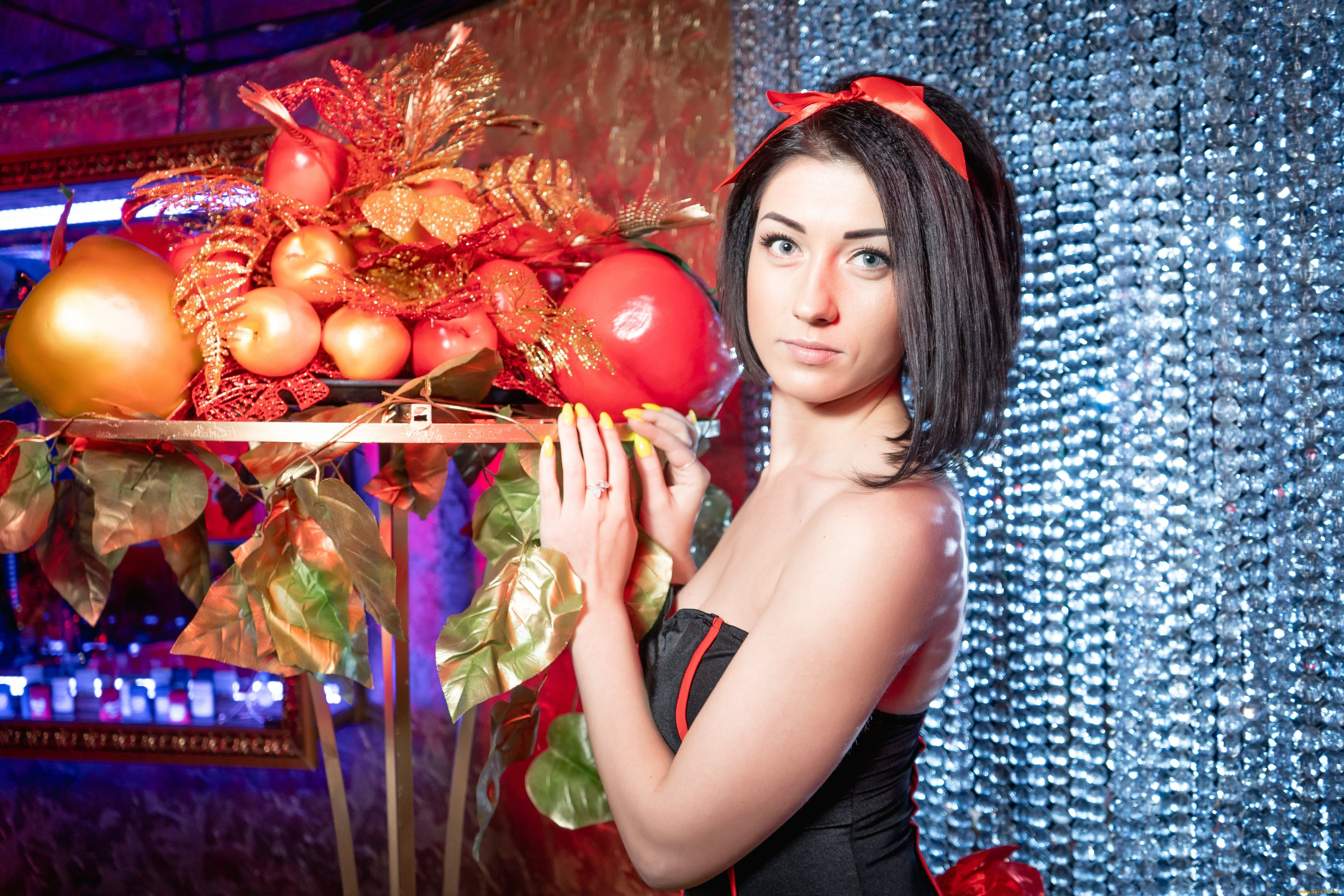 девушки, -, креатив, , косплей, golden, girls, ночной, клуб, модель