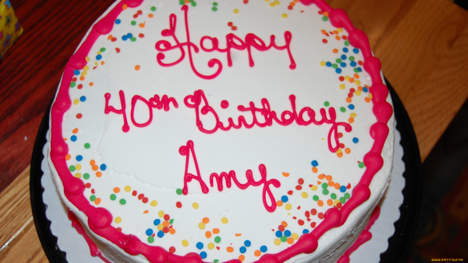 праздничные, день, рождения, торт