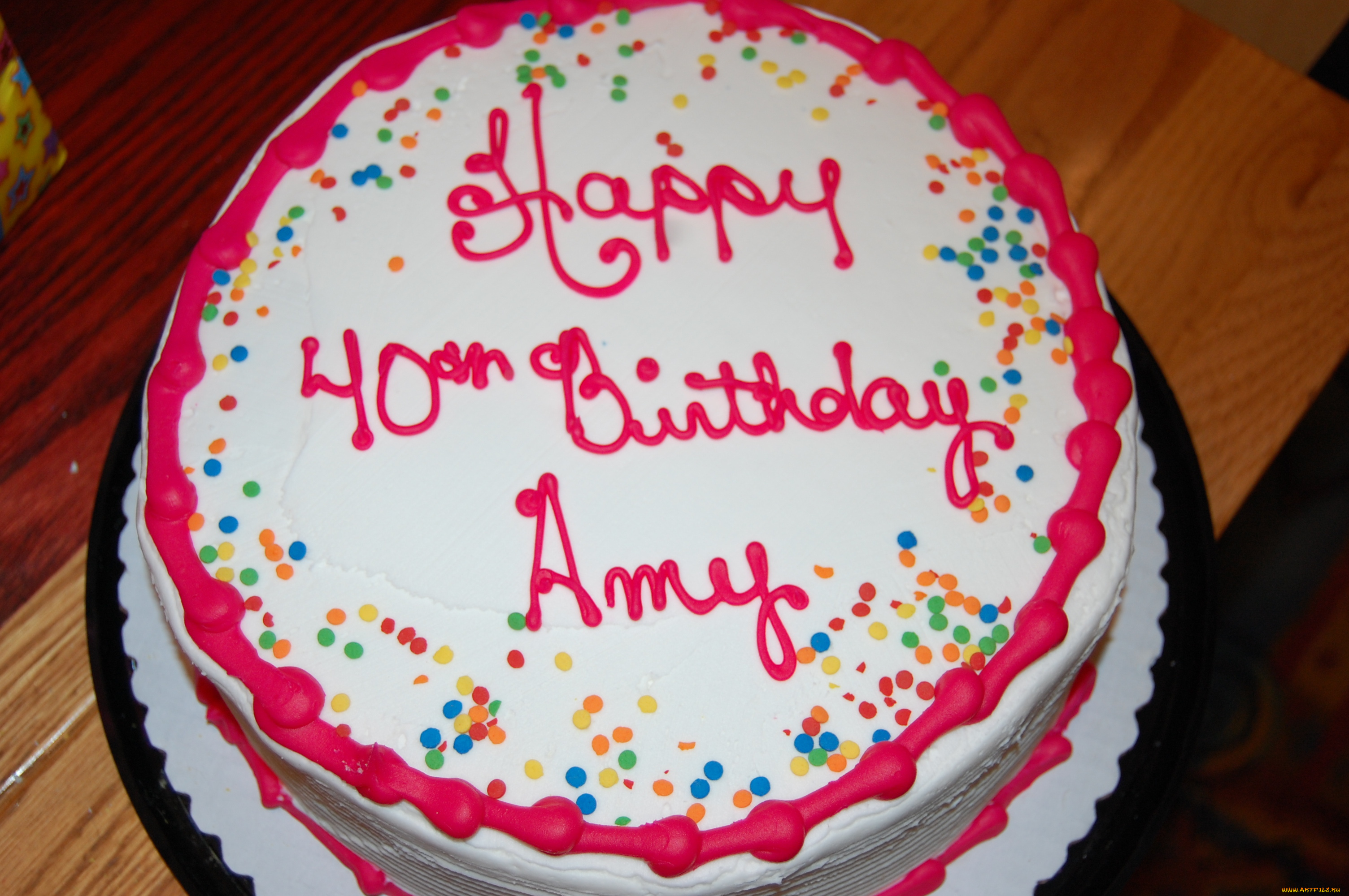 праздничные, день, рождения, торт