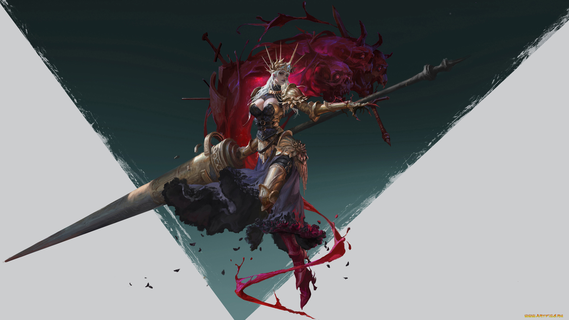 фэнтези, красавицы, и, чудовища, магия, оружие, девушка