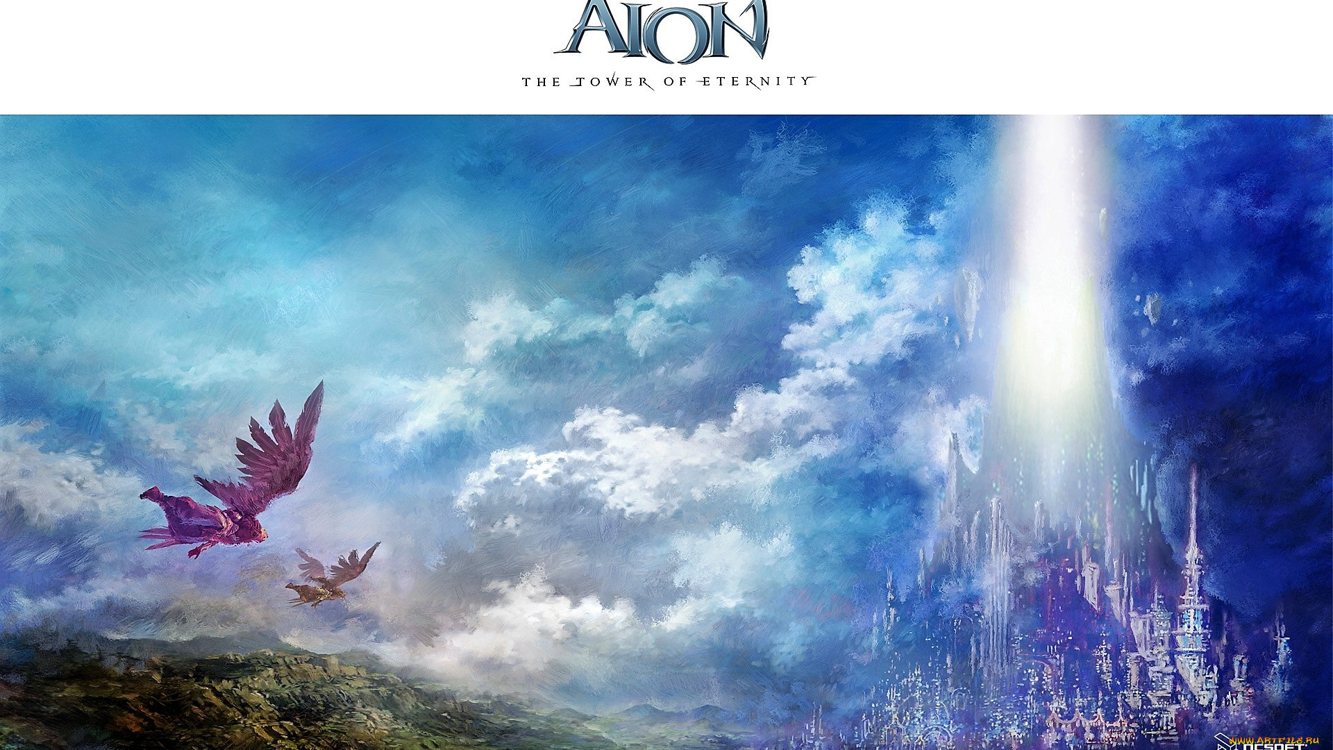 видео, игры, aion, , the, tower, of, eternity, дворец, ангелы