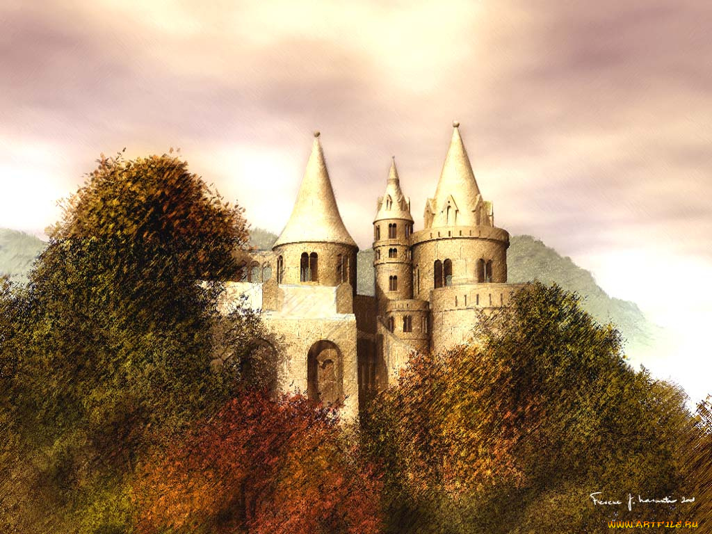 фэнтези, замки