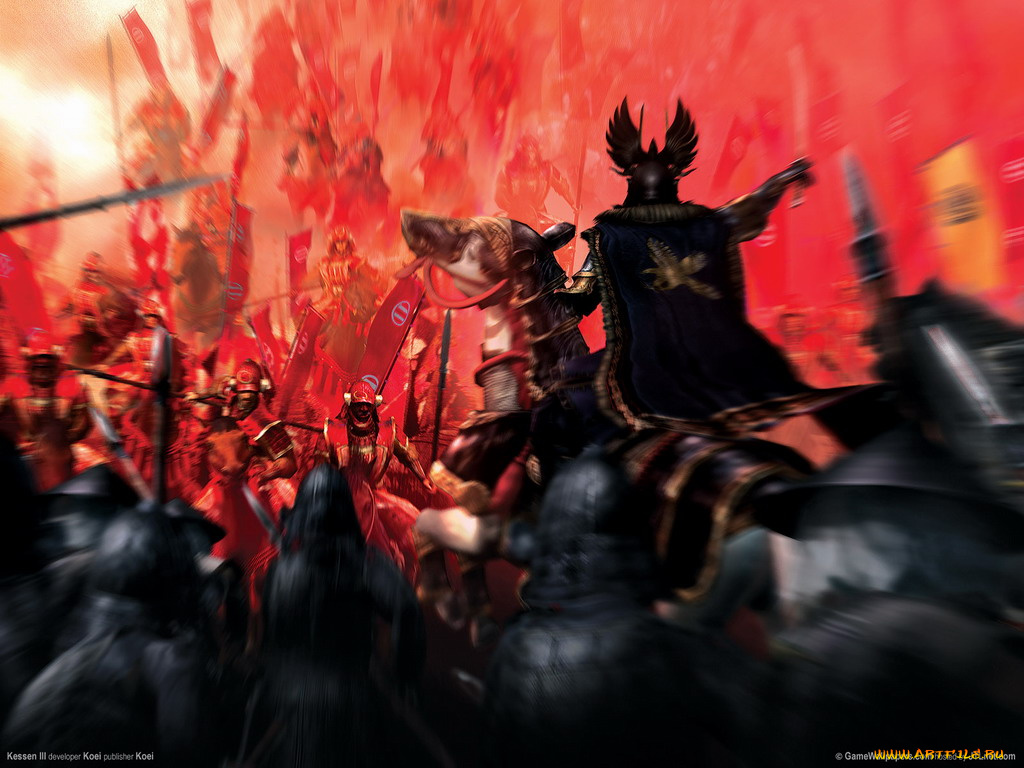kessen, iii, видео, игры