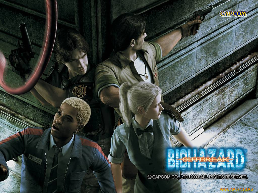 resident, evil, outbreak, видео, игры