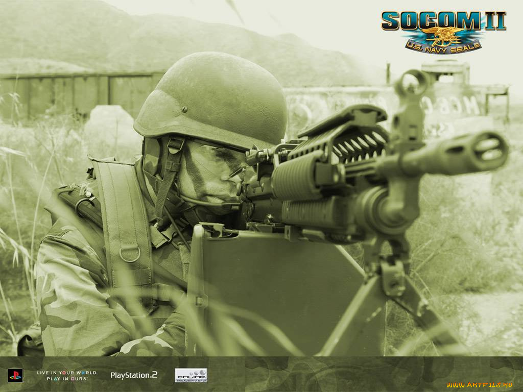 socom, ii, us, navy, seals, видео, игры