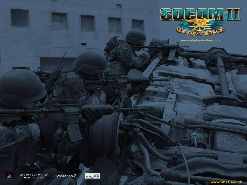 socom, ii, us, navy, seals, видео, игры