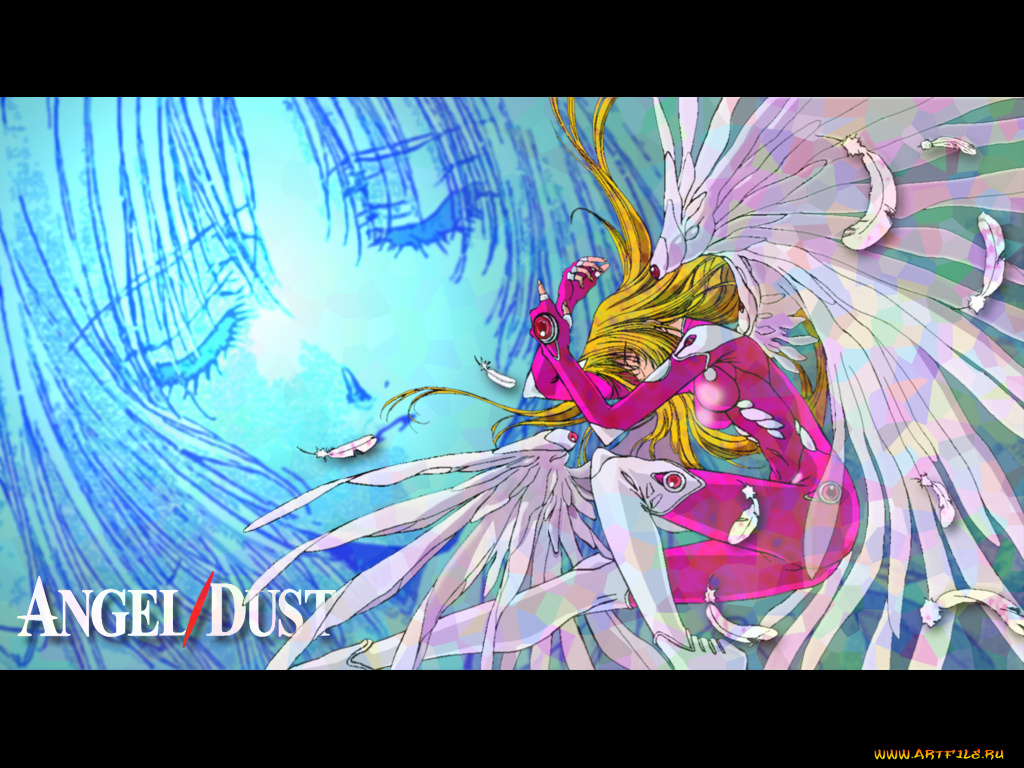 аниме, angel, dust