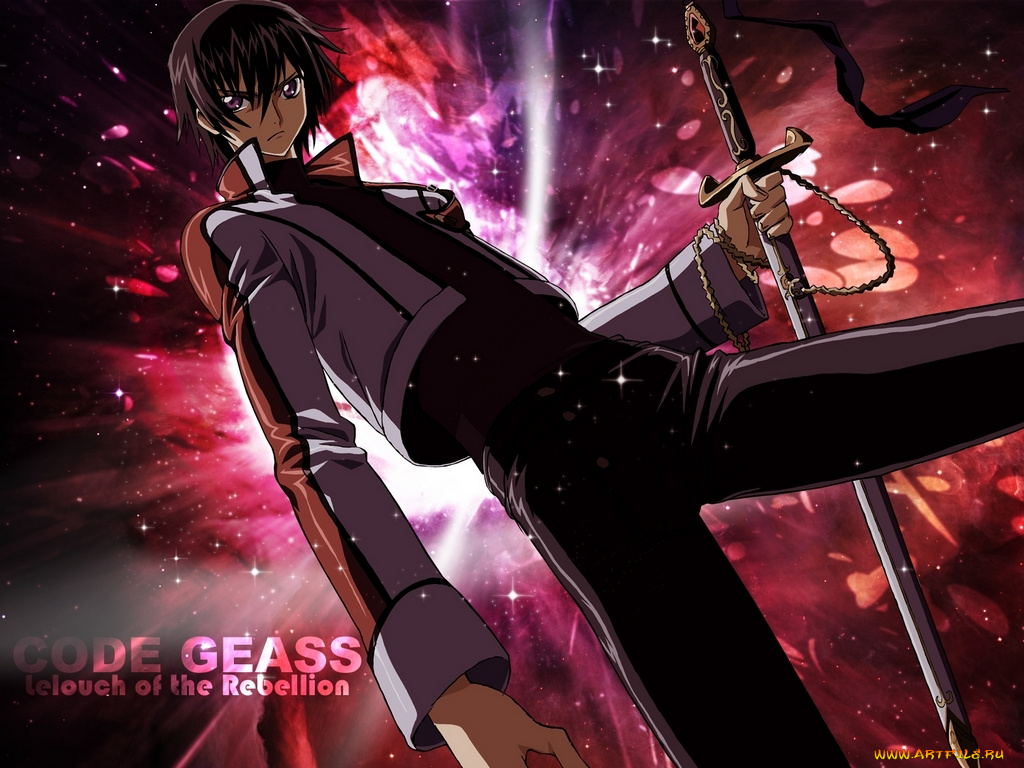аниме, code, geass