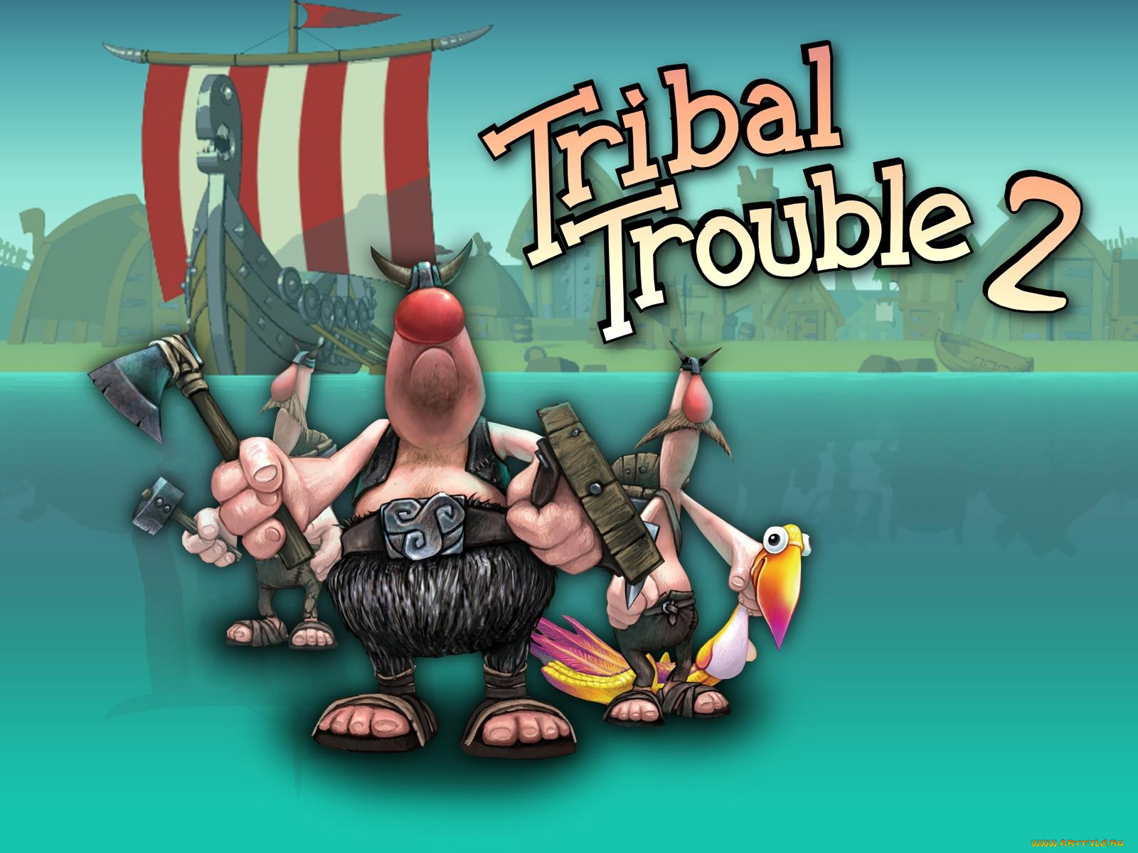 tribal, trouble, видео, игры