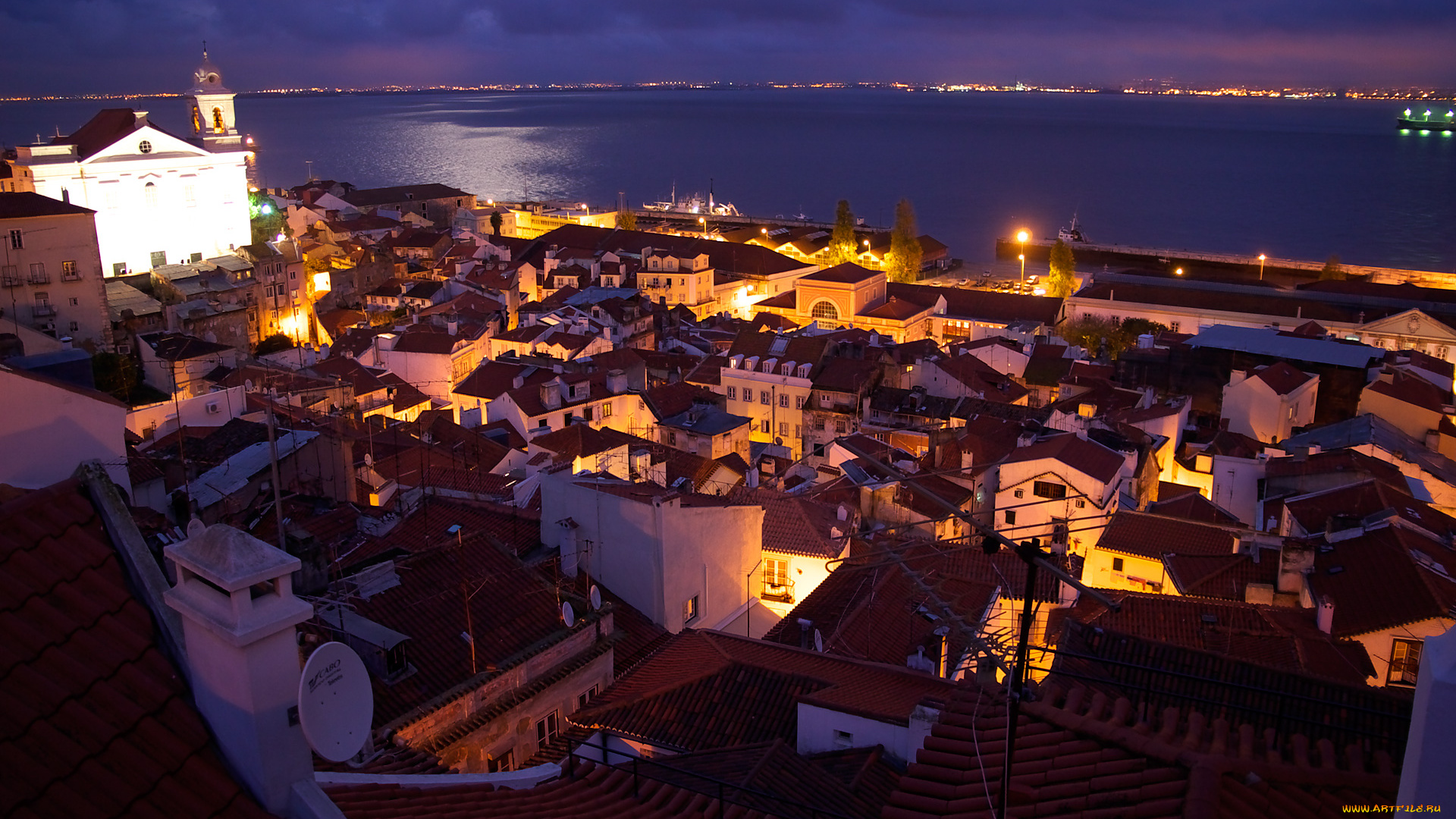 alfama, lisbon, города, лиссабон, португалия