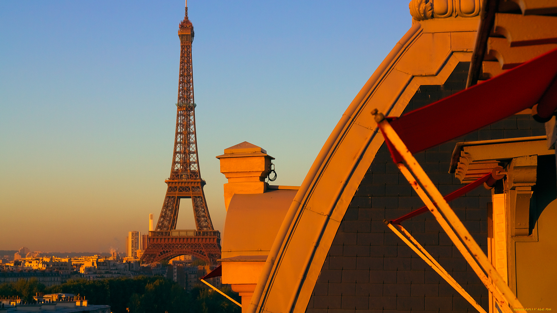 города, париж, франция