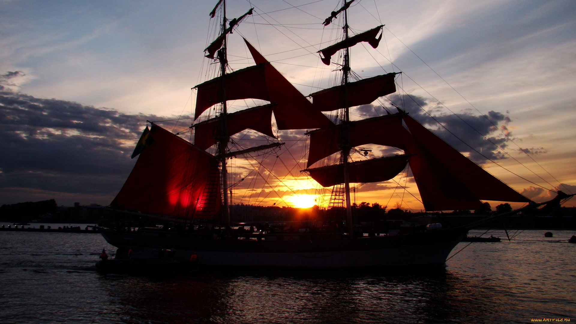 корабли, парусники