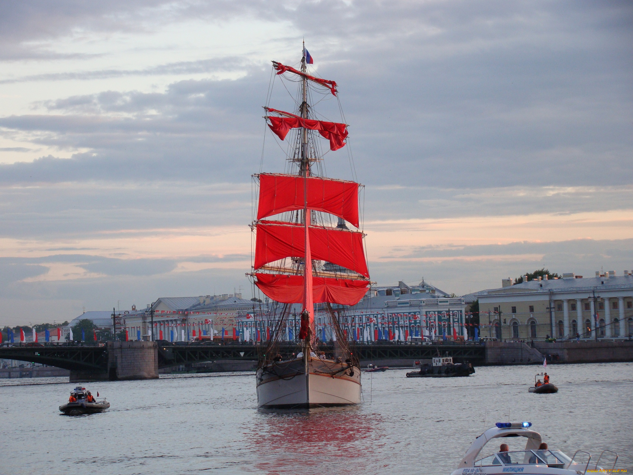 корабли, парусники