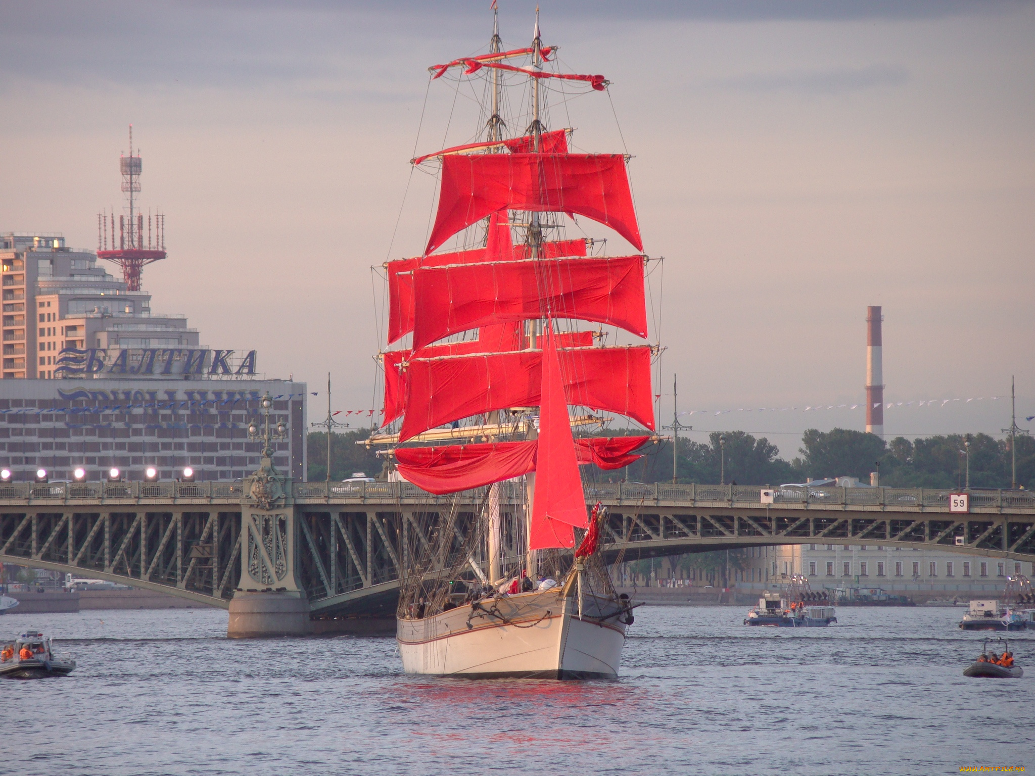 корабли, парусники