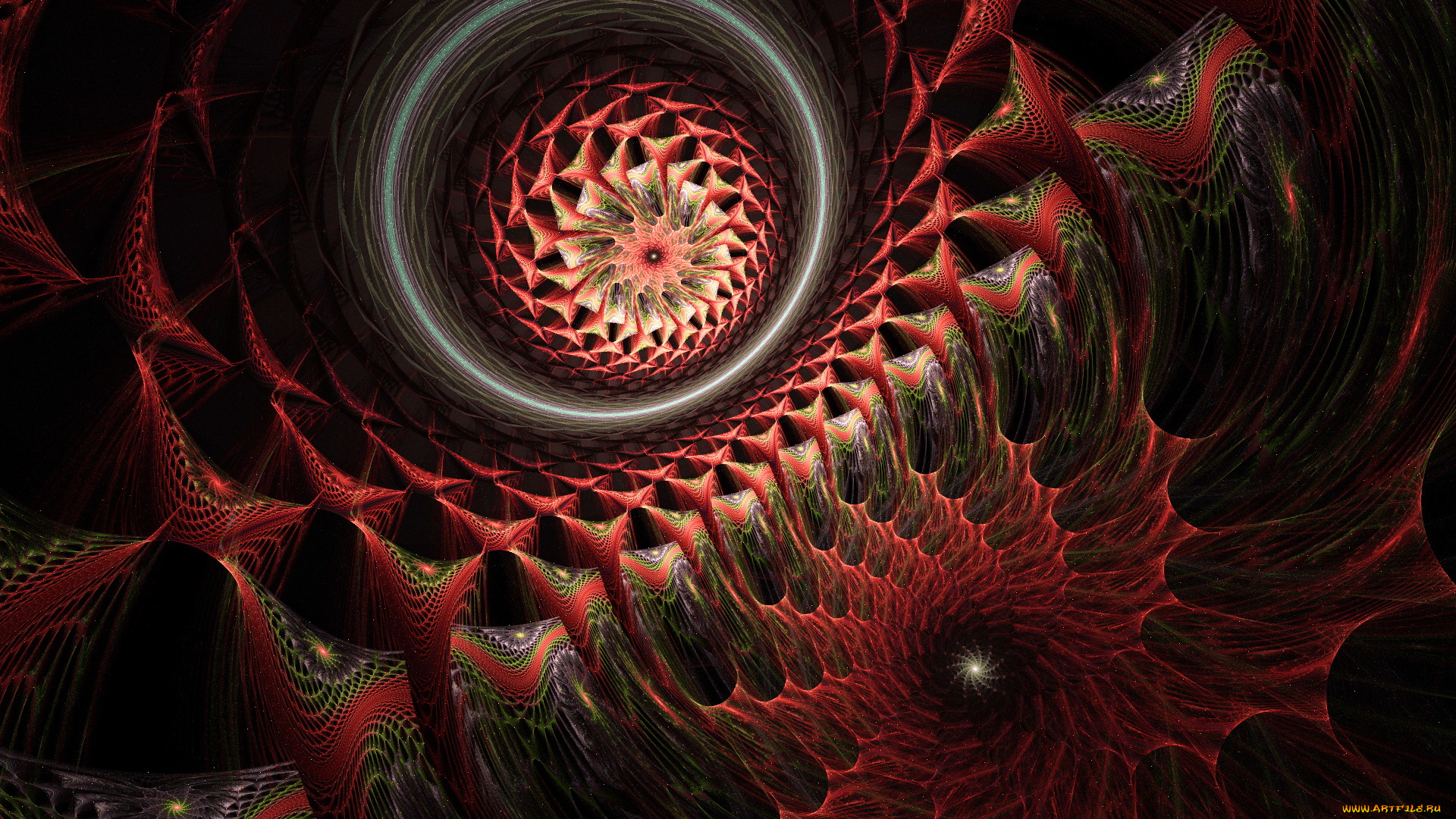 3д, графика, fractal, фракталы, абстракции