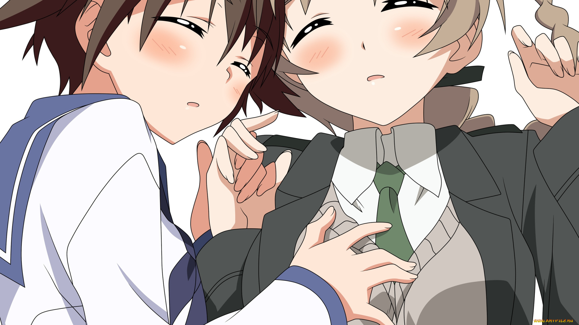 strike, witches, аниме