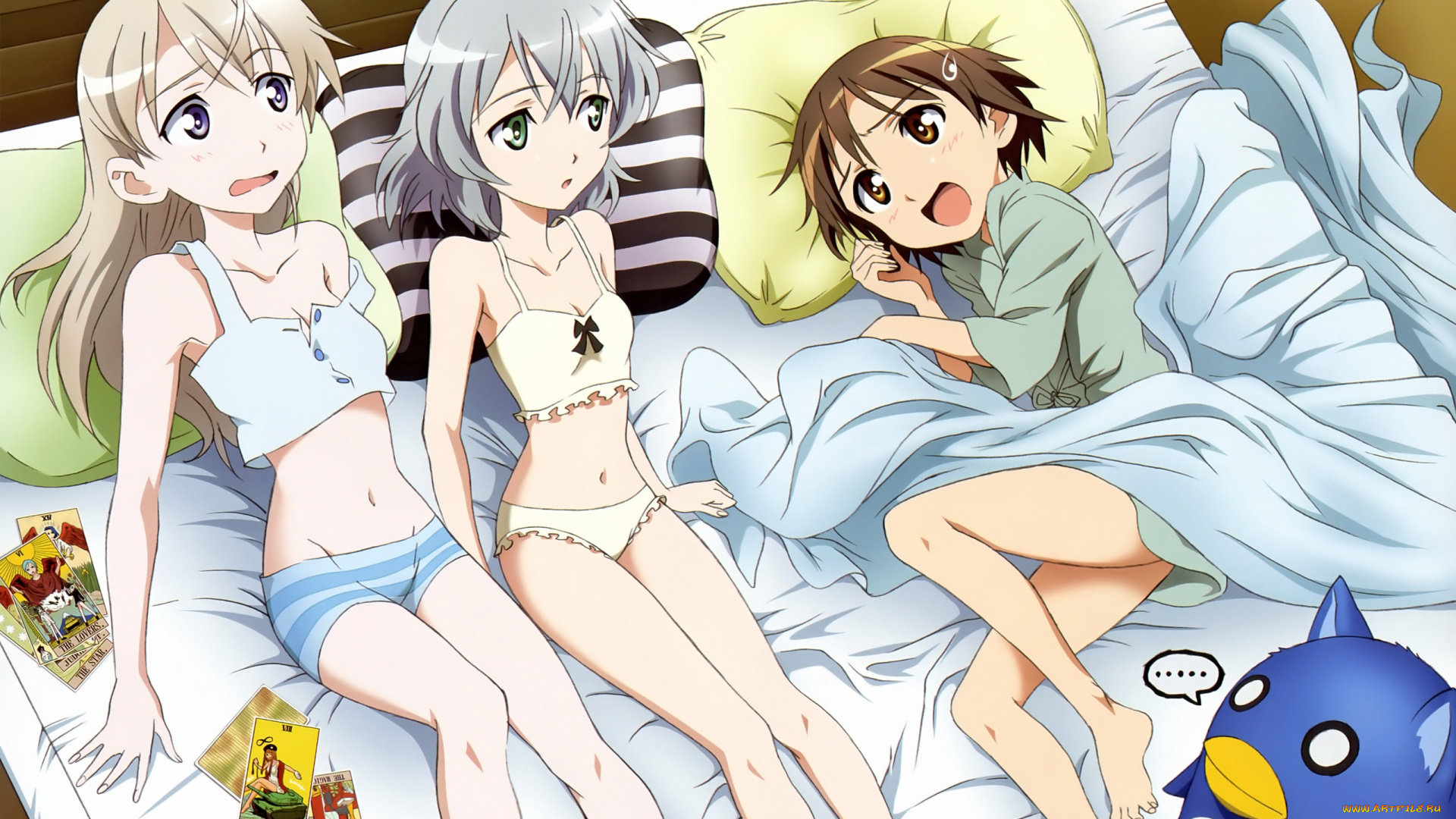 strike, witches, аниме