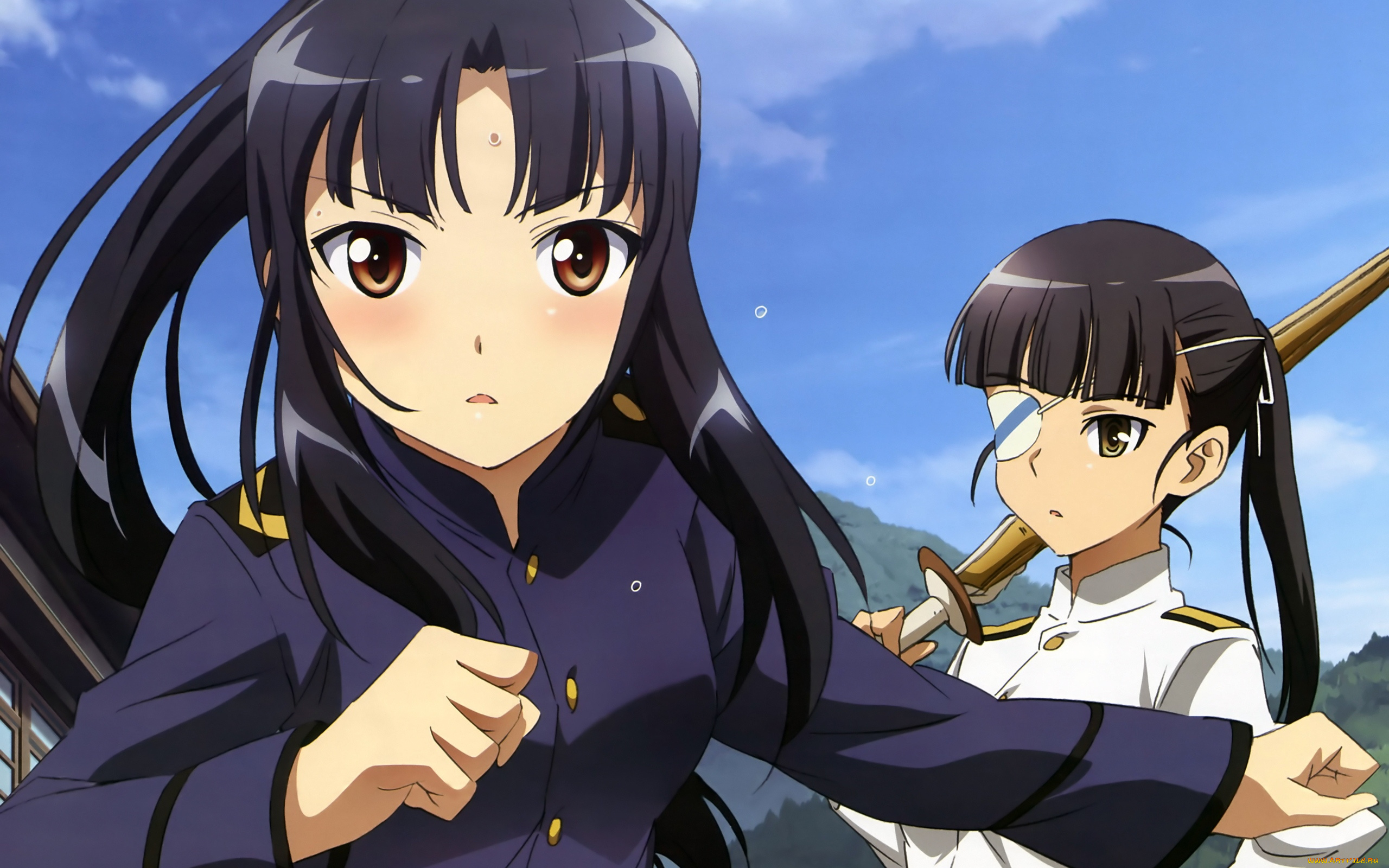 strike, witches, аниме