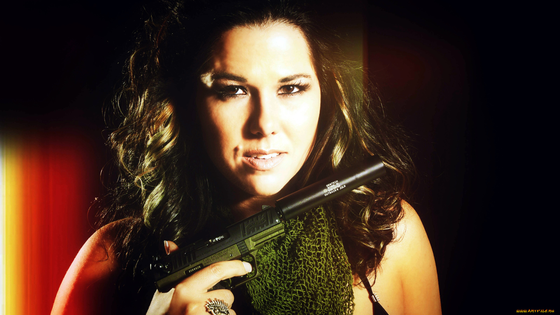 -Unsort, Девушки, с, оружием, девушки, unsort, оружием, питолет