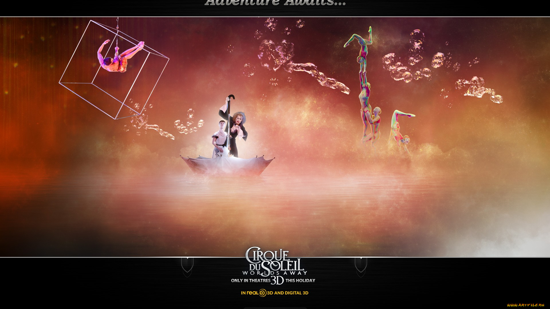 cirque, du, soleil, worlds, away, кино, фильмы, цирк