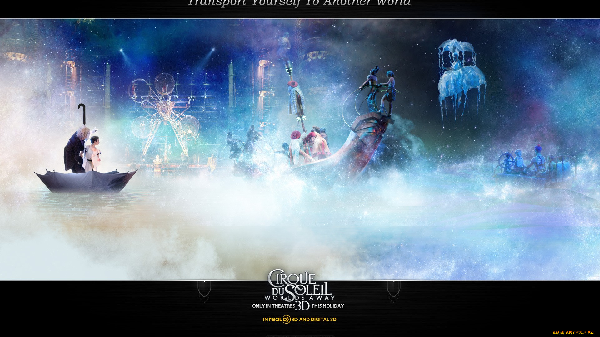 cirque, du, soleil, worlds, away, кино, фильмы, цирк