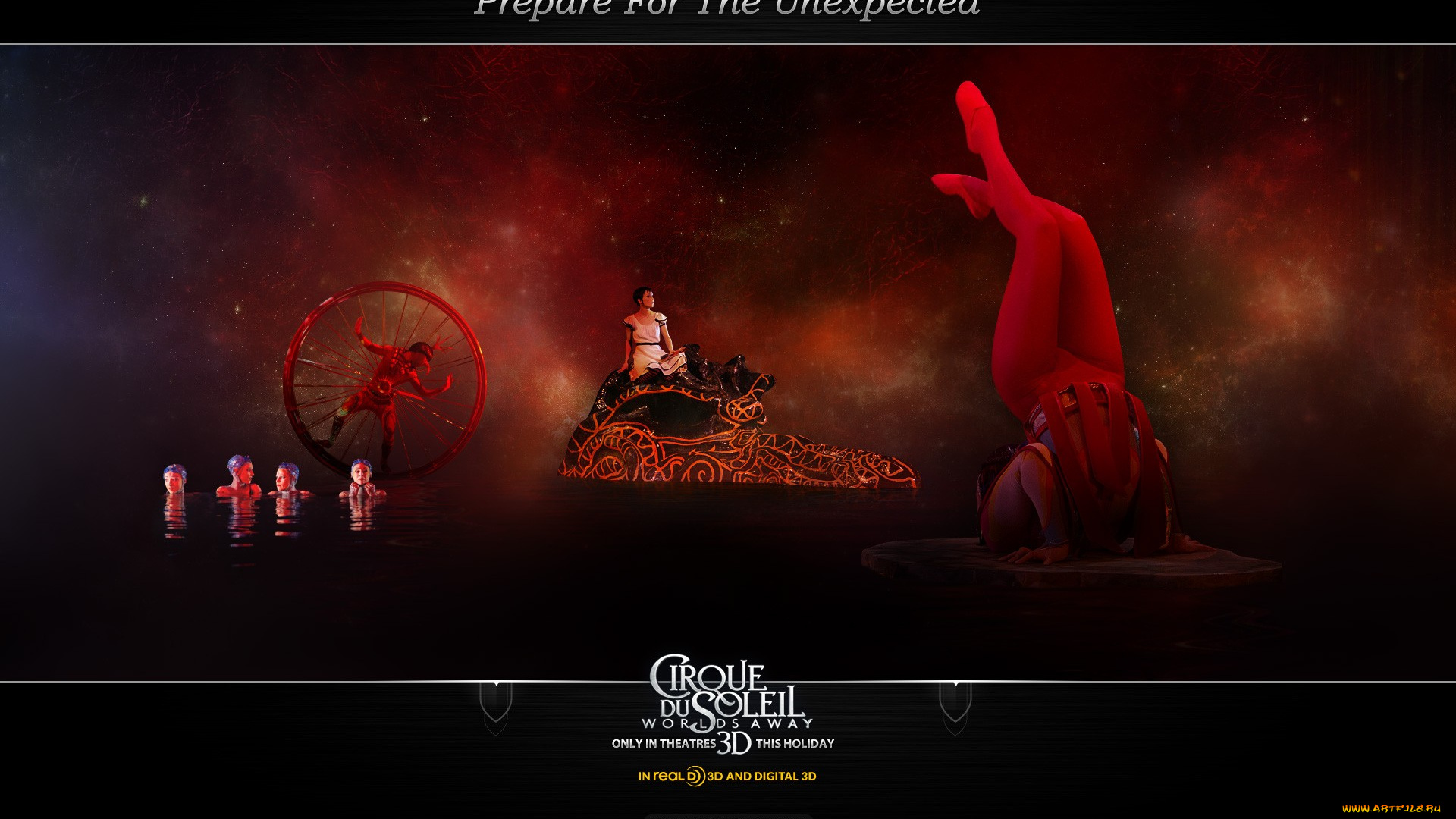 cirque, du, soleil, worlds, away, кино, фильмы, цирк