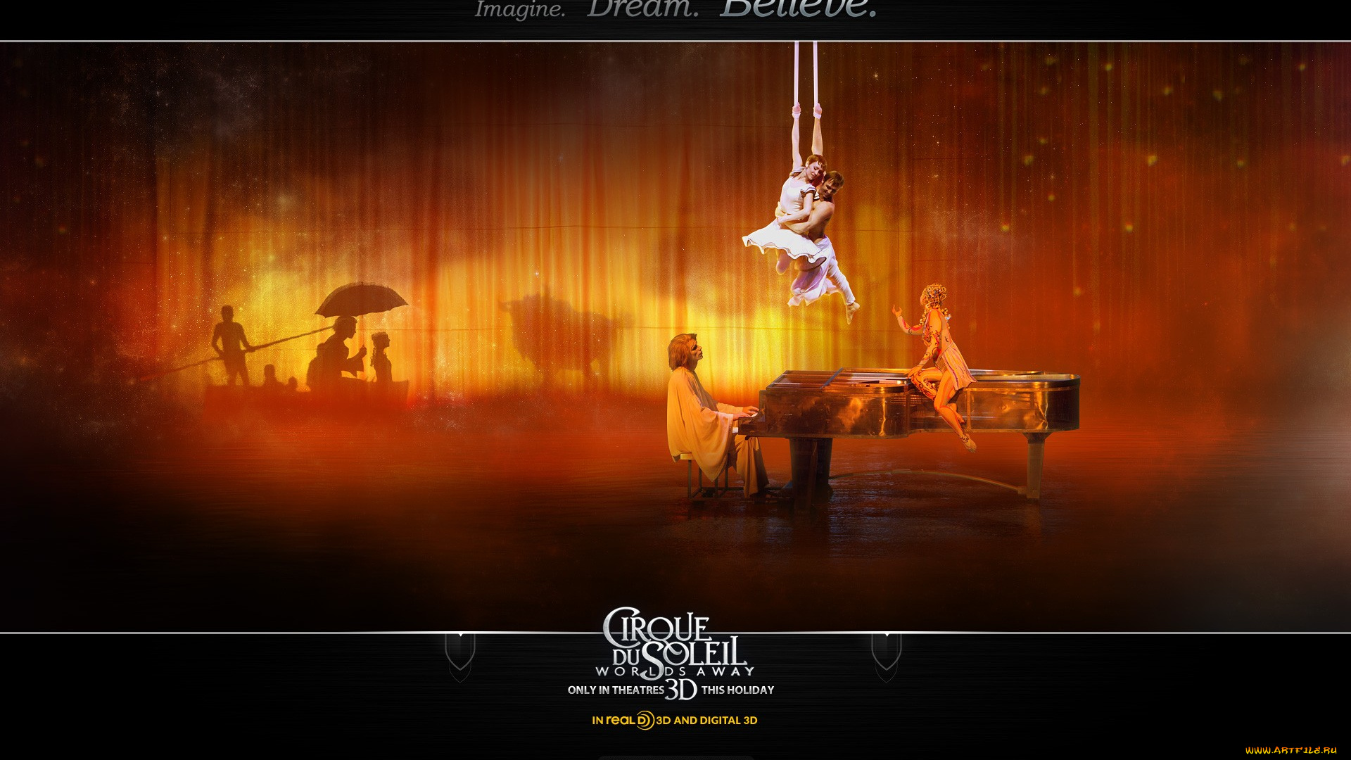 cirque, du, soleil, worlds, away, кино, фильмы, цирк