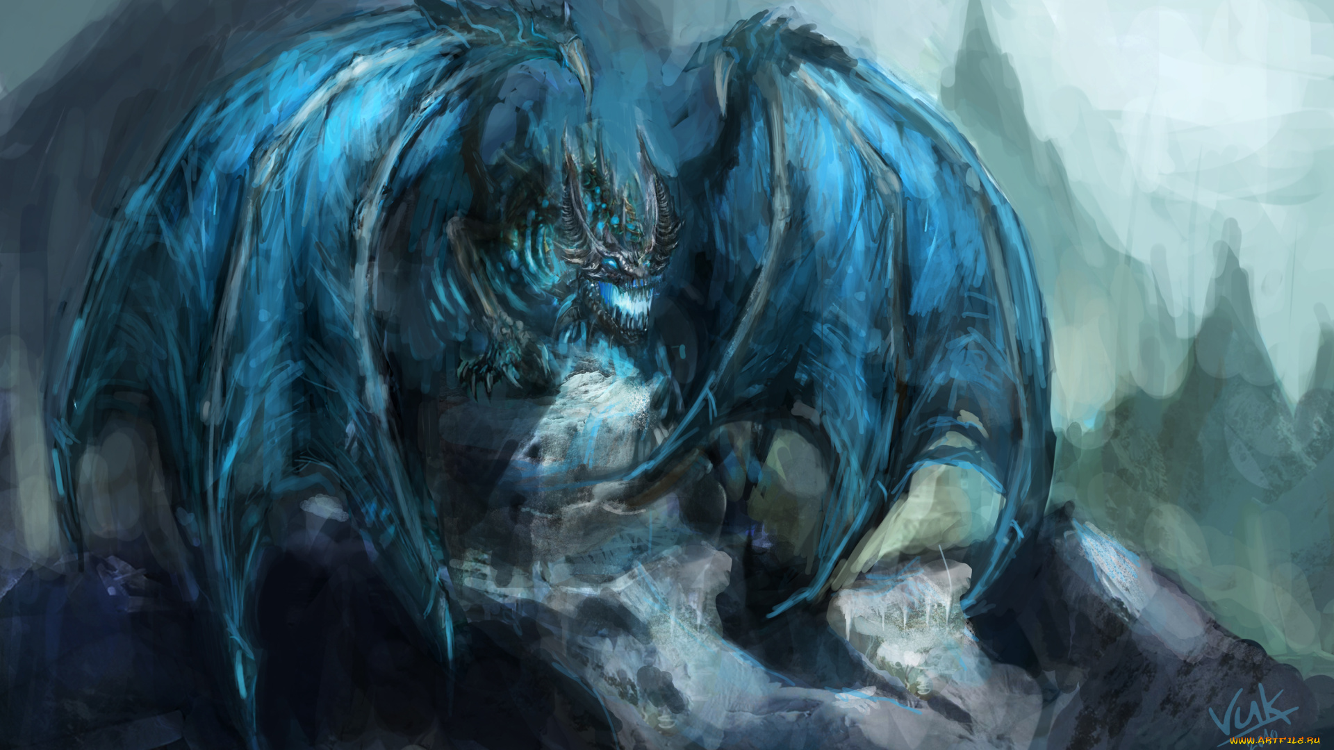 фэнтези, драконы, крылья