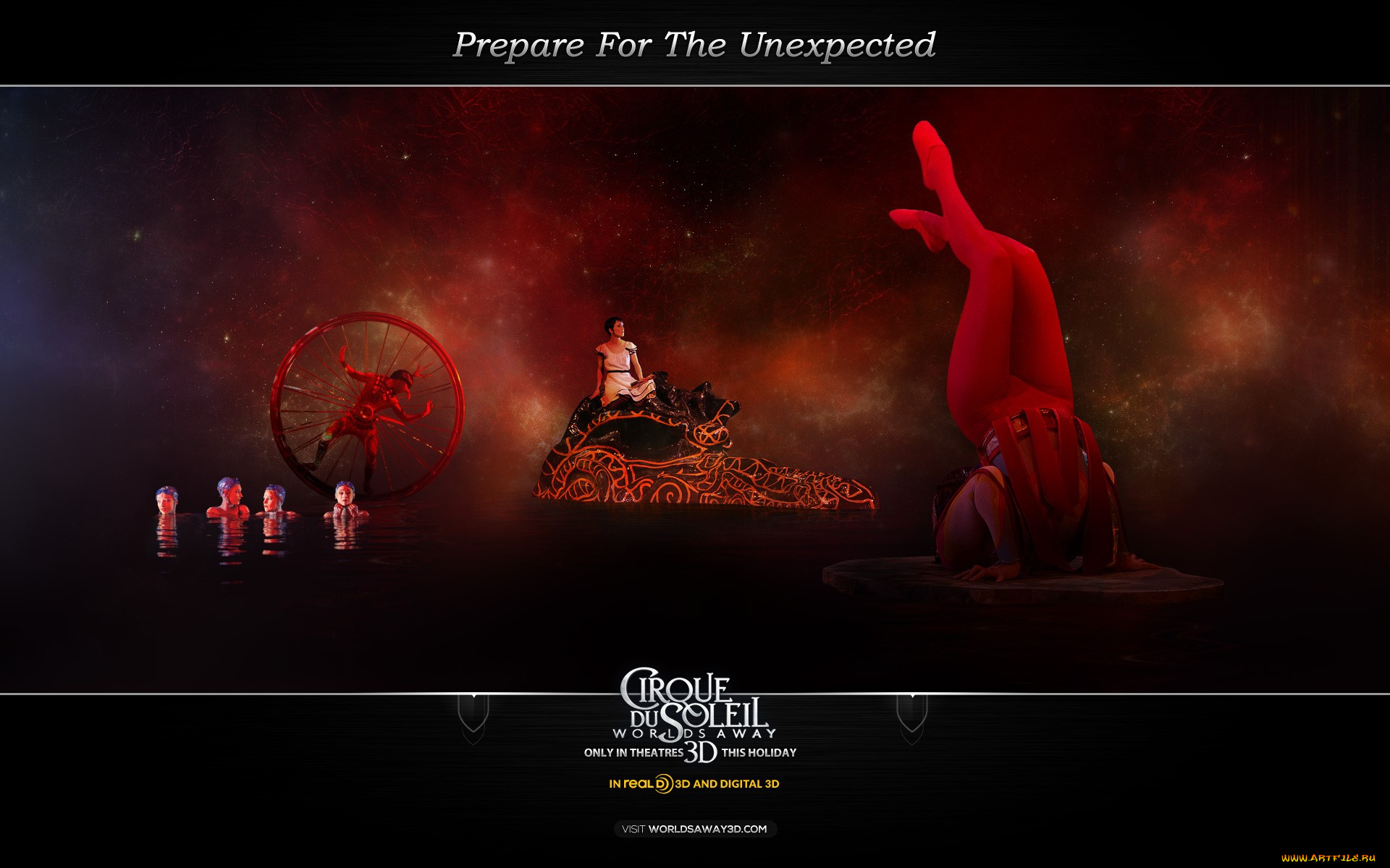 cirque, du, soleil, worlds, away, кино, фильмы, цирк