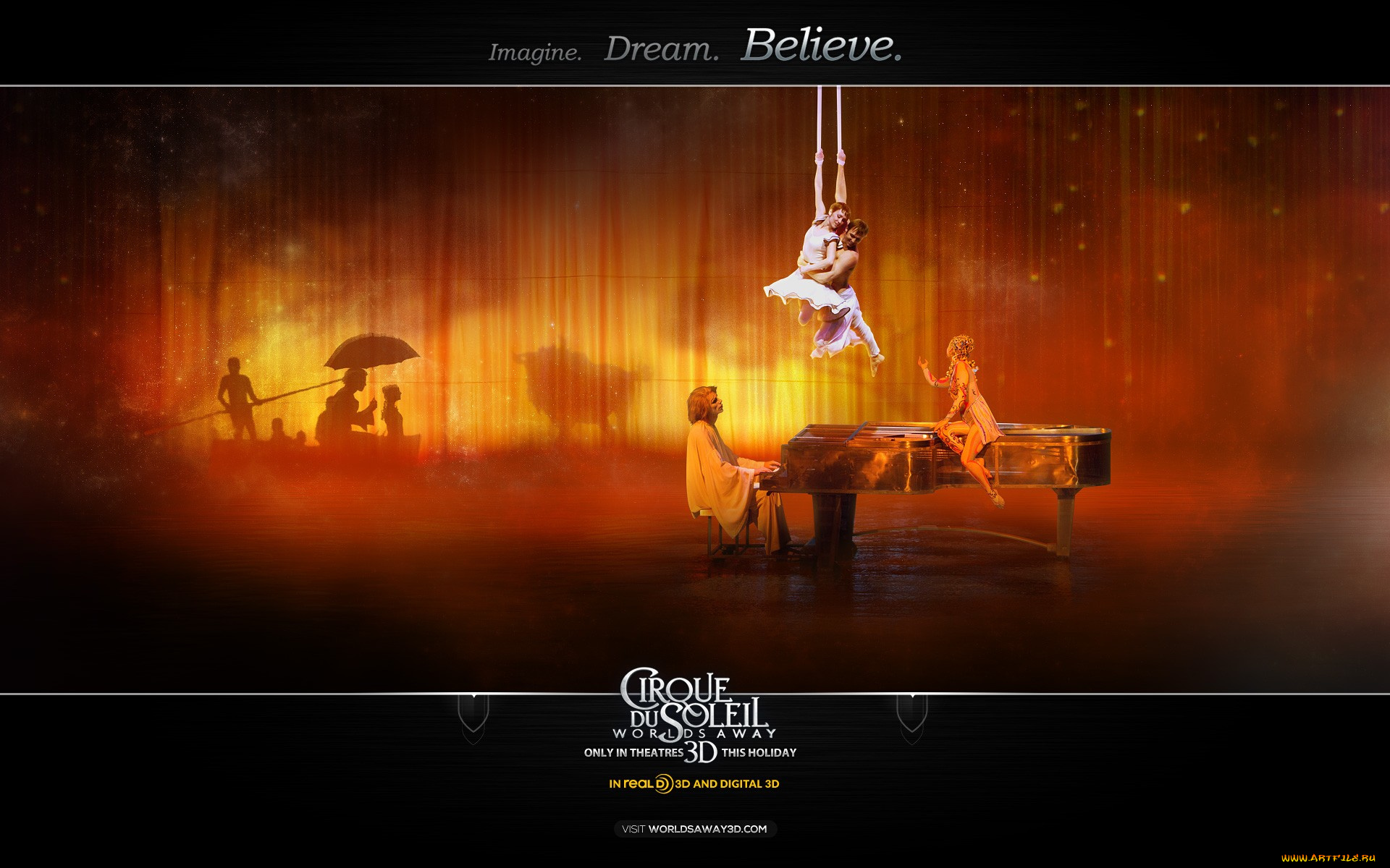 cirque, du, soleil, worlds, away, кино, фильмы, цирк