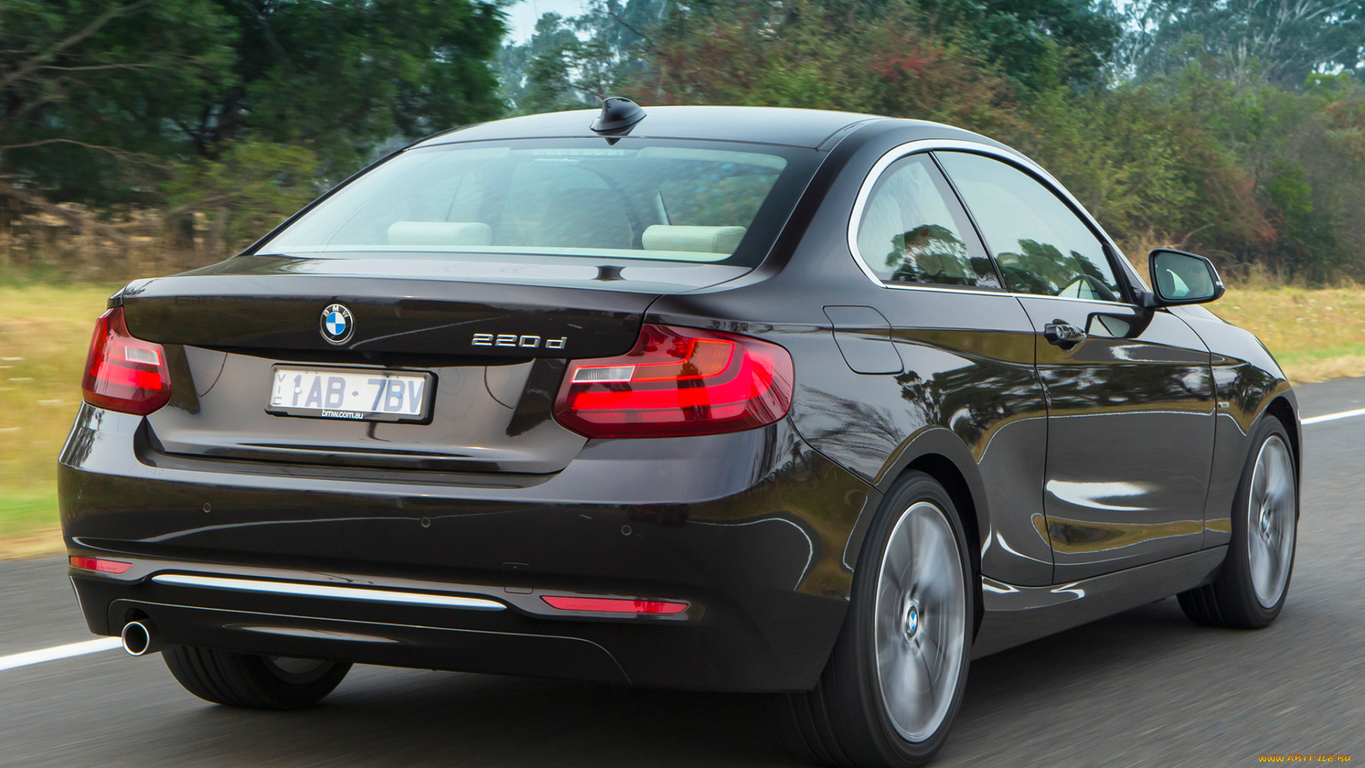 автомобили, bmw, 2014г, modern, 220d, coupе, f22, au-spec, line, темный