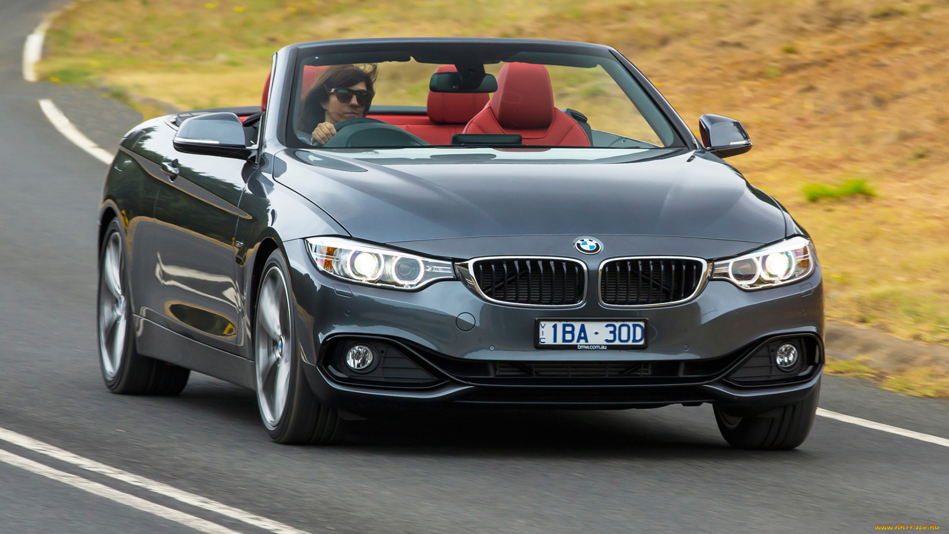 автомобили, bmw, 428i, au-spec, line, sport, cabrio, 2014г, f33, темный