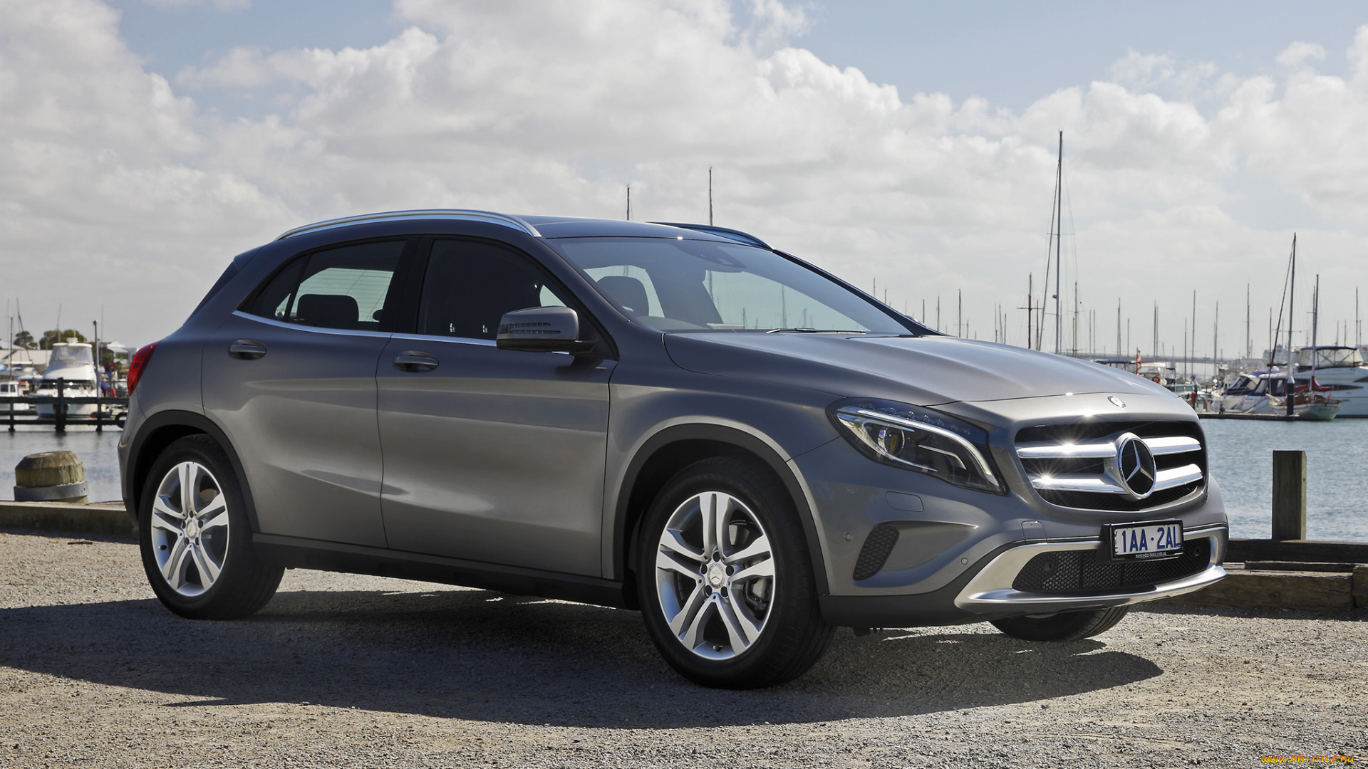 автомобили, mercedes-benz, серый, 2014г, x156, au-spec, 200, cdi, gla