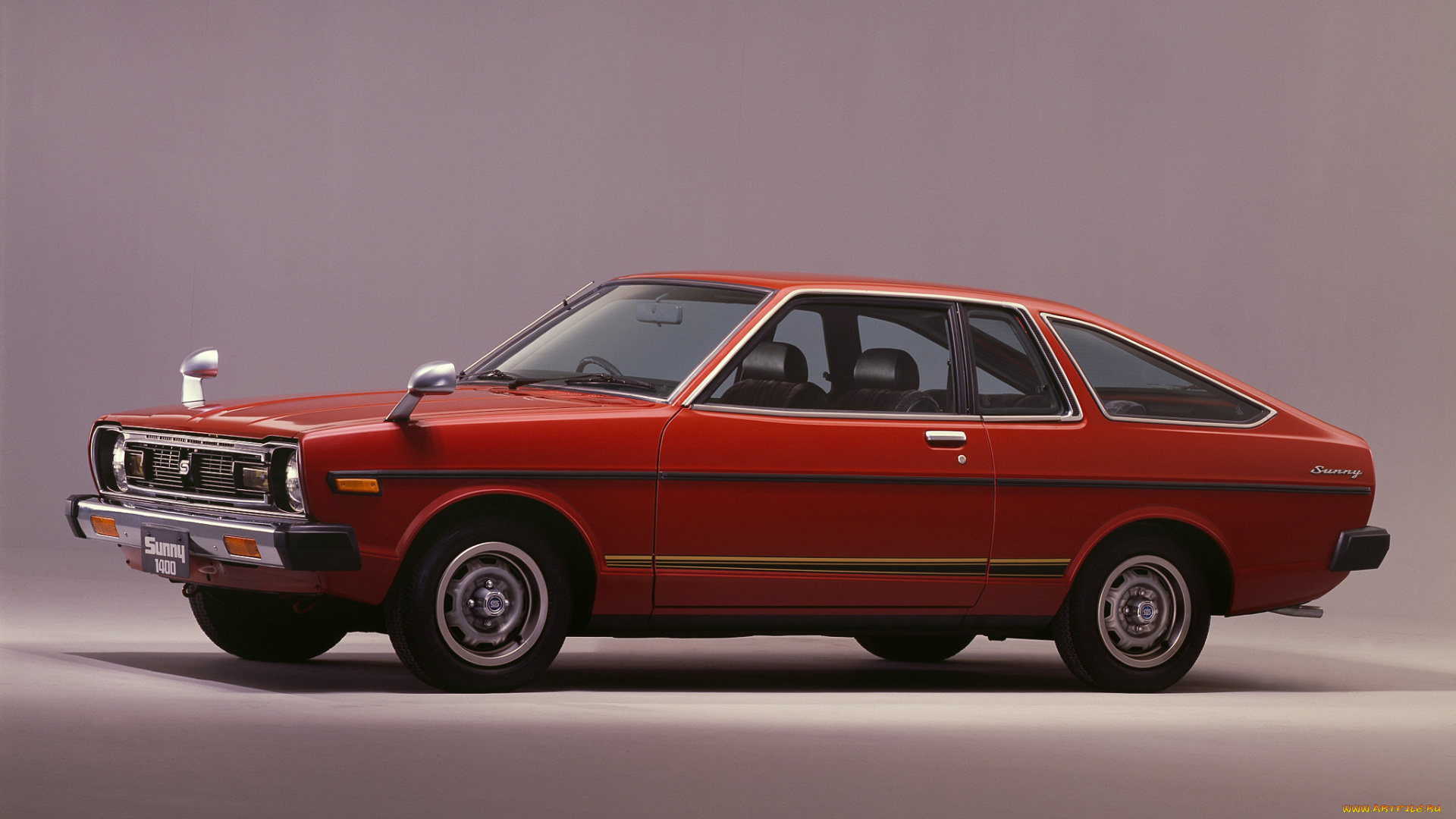 автомобили, nissan, datsun, coupe, b310г, красный, sunny