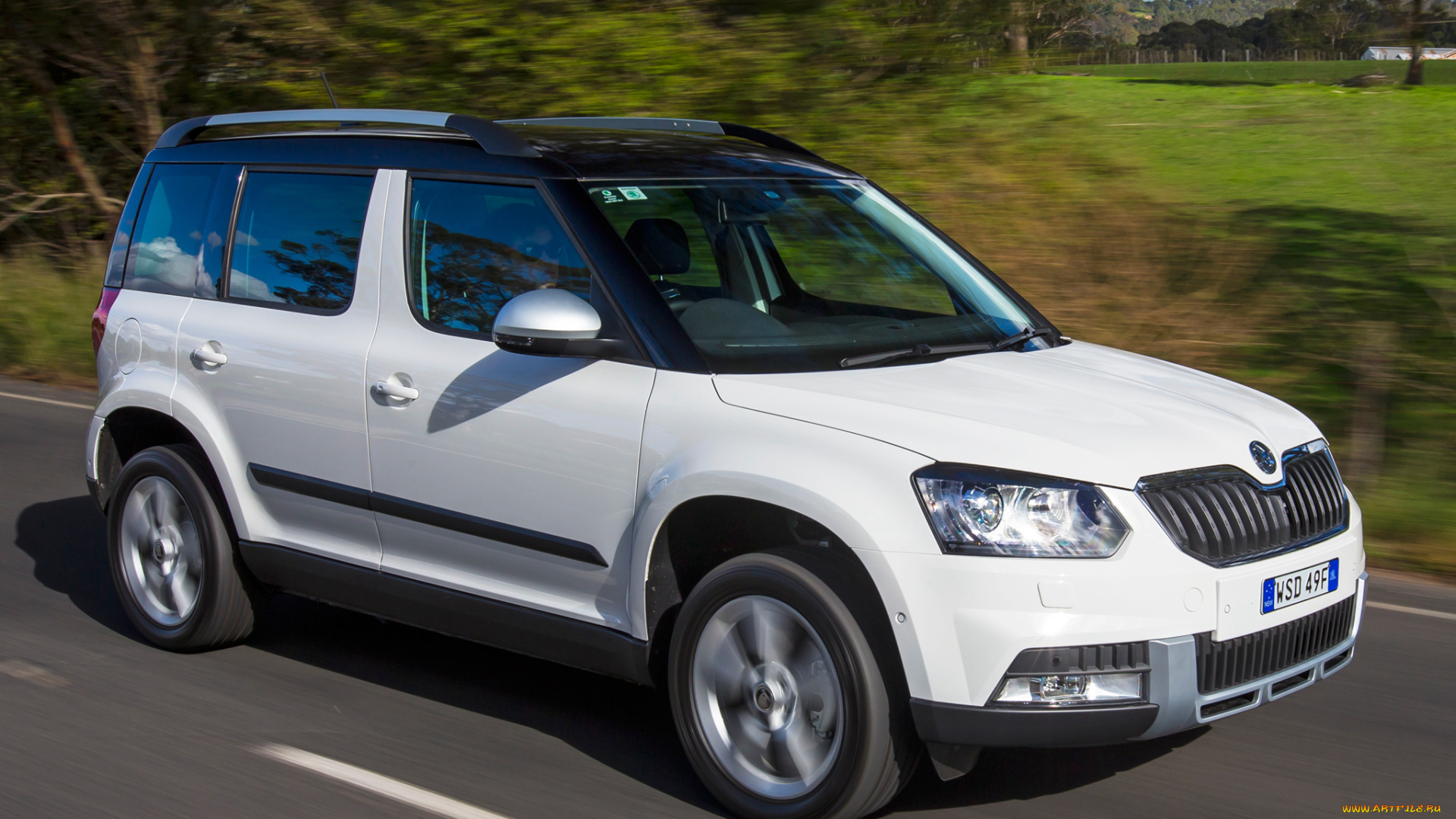 автомобили, skoda, э, yeti, outdoor, au-spec, 2014г, светлый