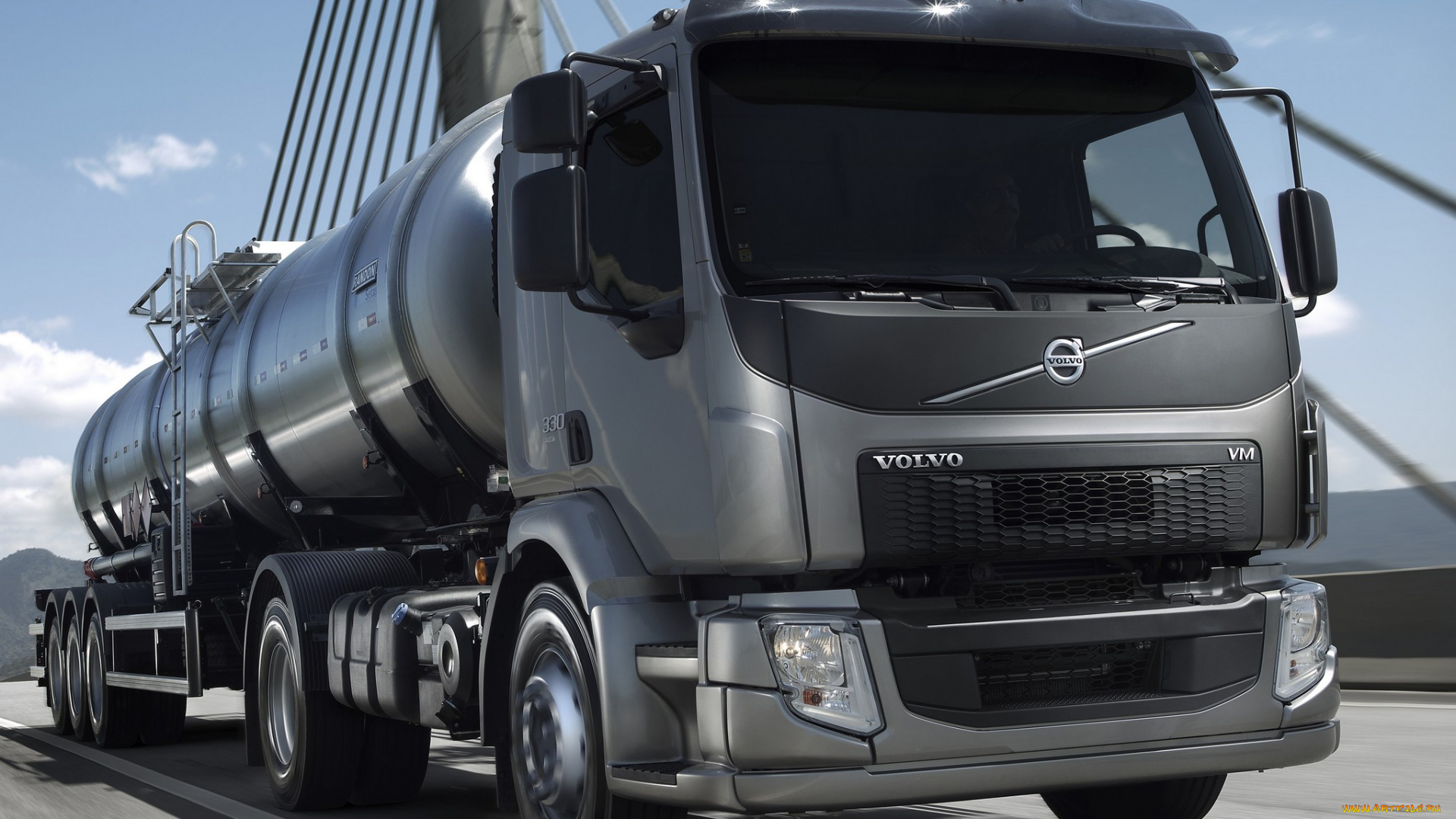 автомобили, volvo, trucks, 2014г, tractor, 4x2, vm, 330, volvo