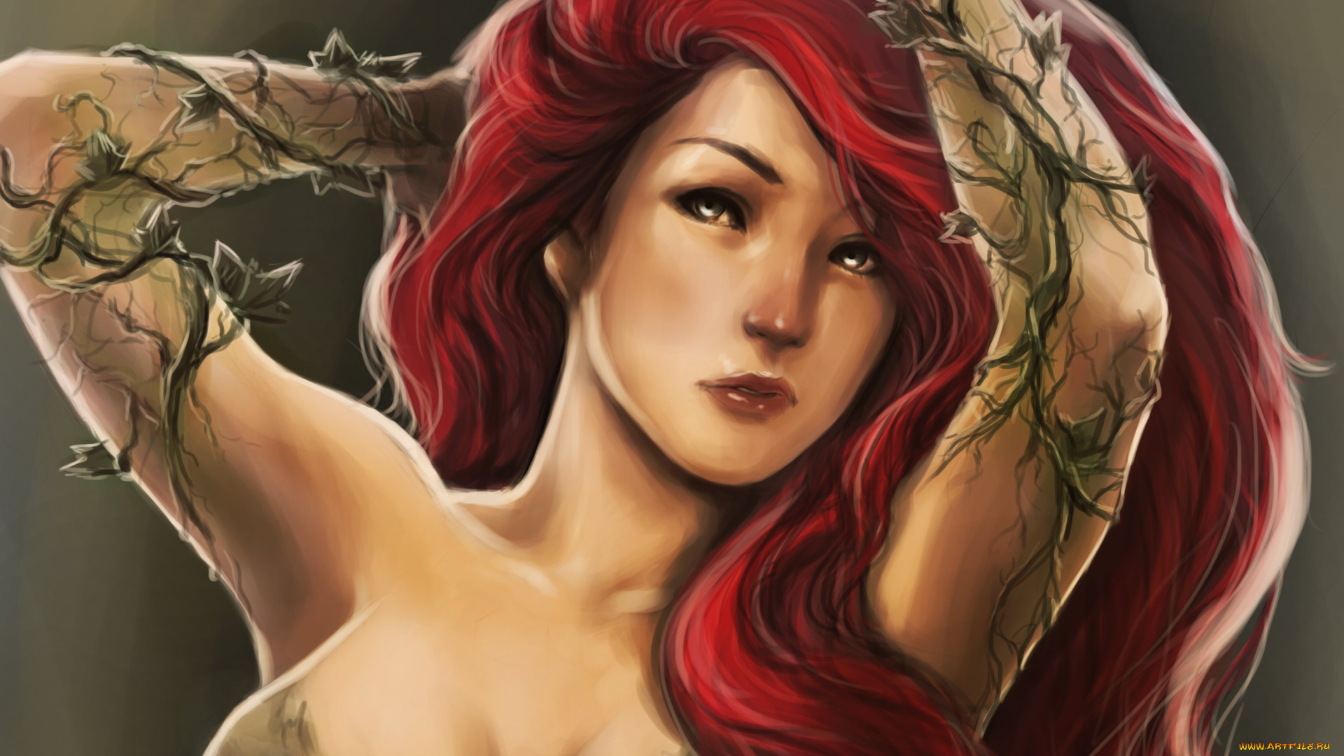 фэнтези, существа, волосы