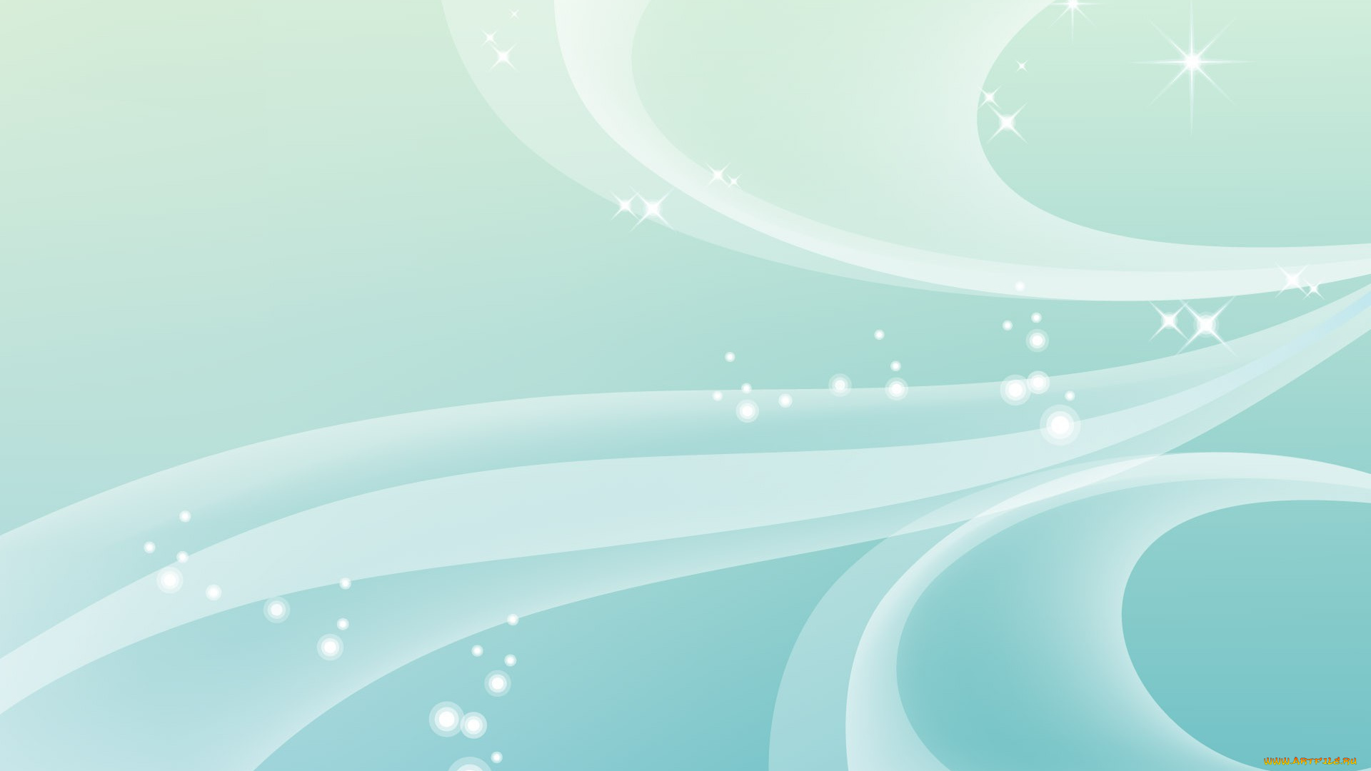 векторная, графика, изгибы, плавность, звезды, пятна, блики